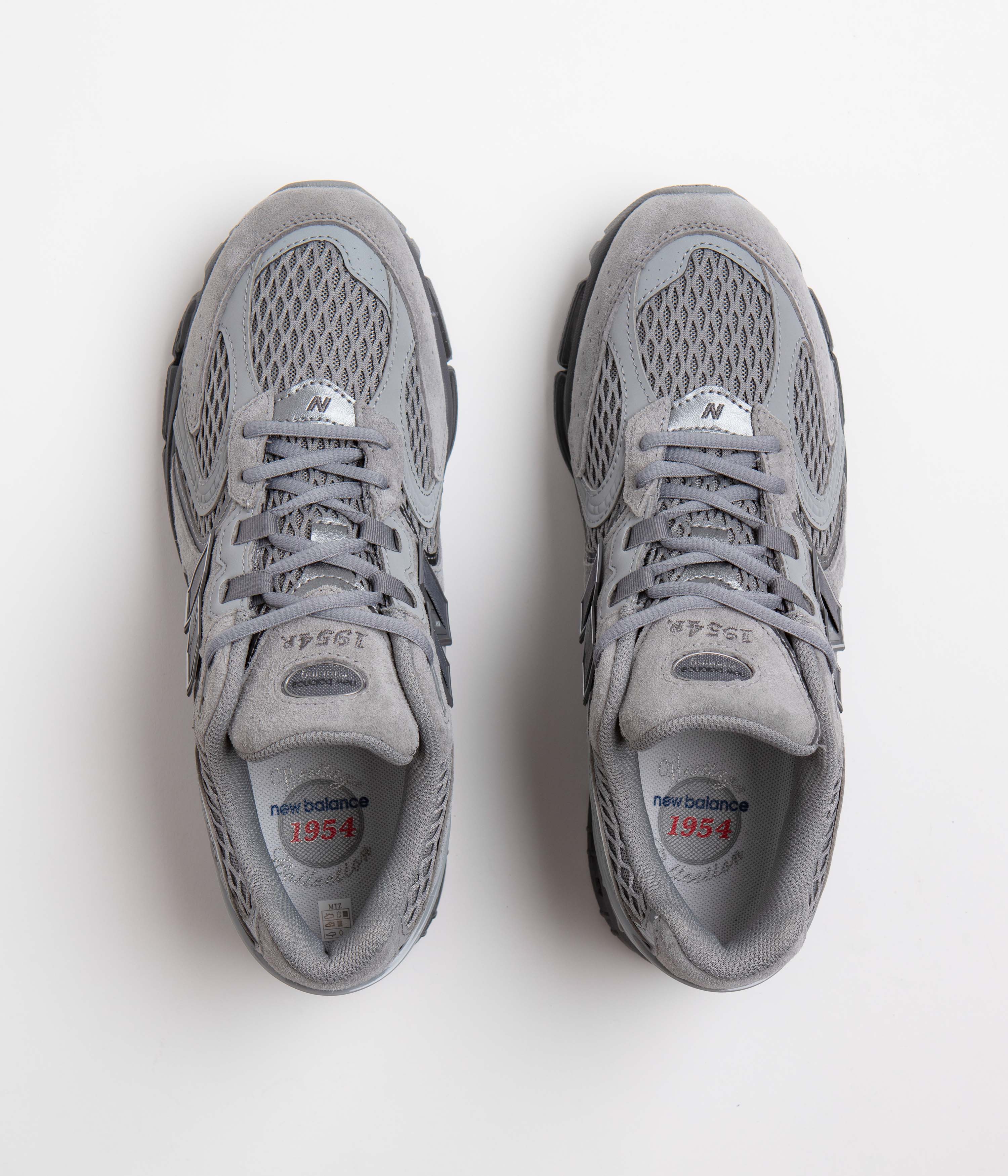New Balance 1954 Shoes - Slate Grey / Castlerock - Image 6