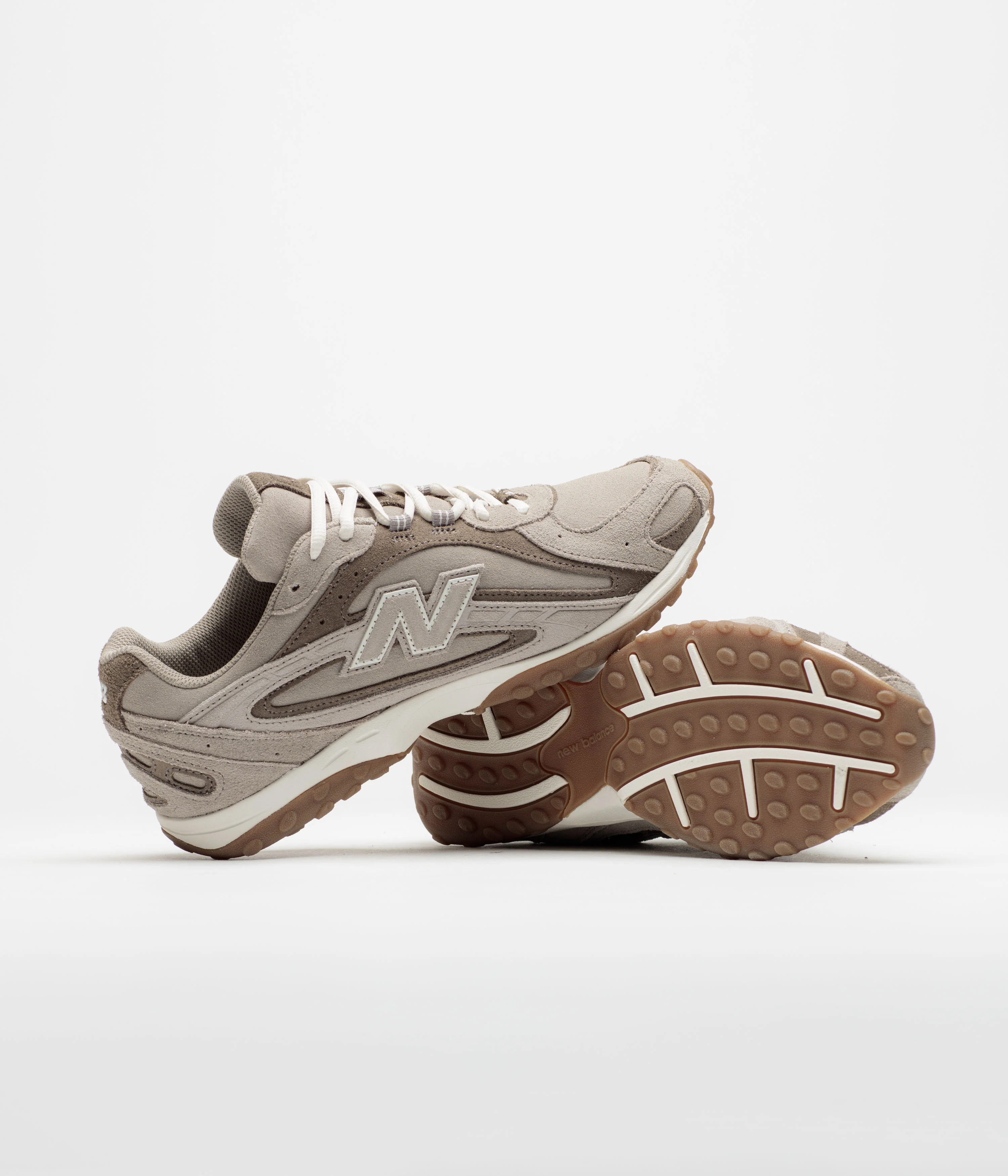 New Balance 204L Shoes - Arid Stone / Thunder Brown - Image 5