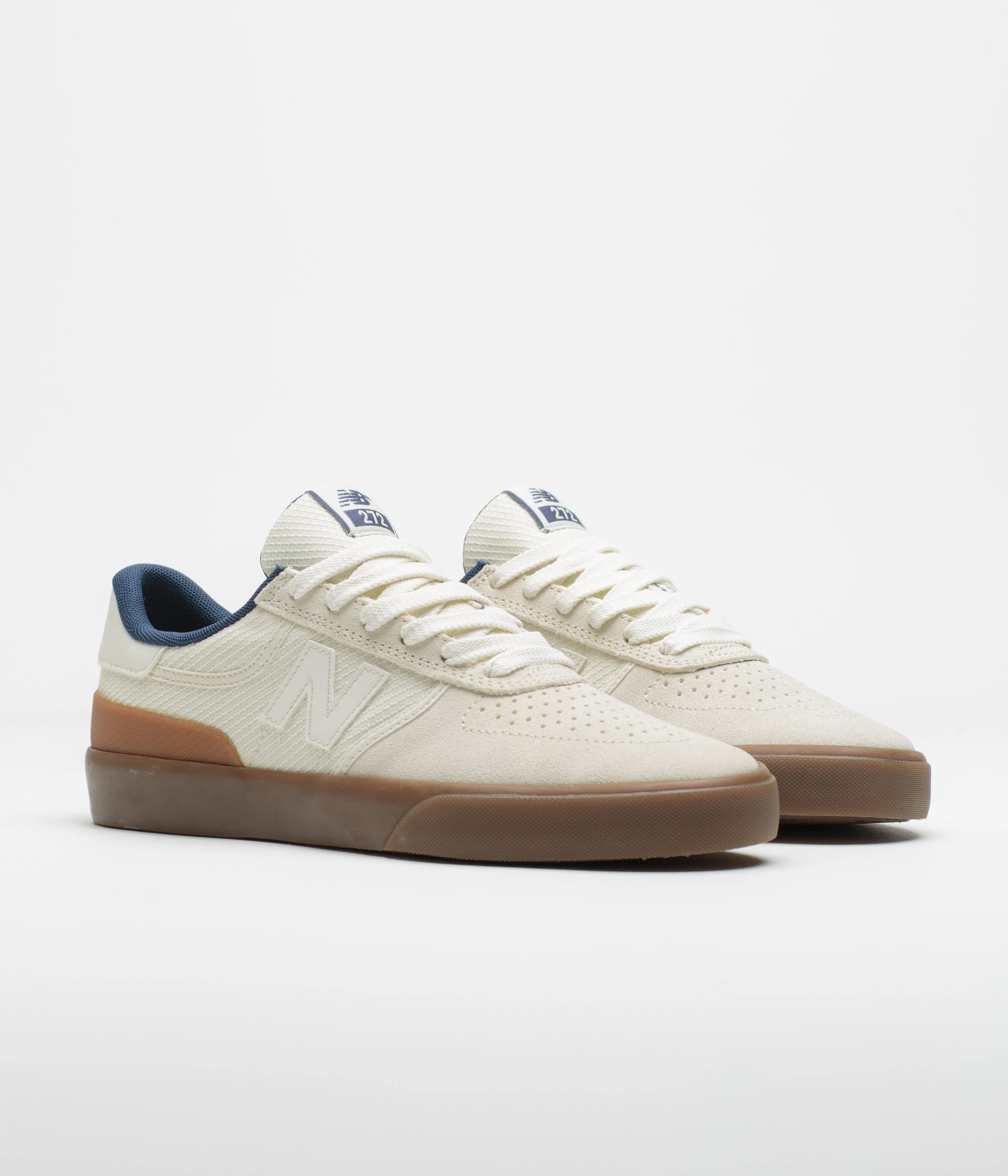 New Balance Numeric 272 Shoes - Sea Salt / Dark Gum - Image 2
