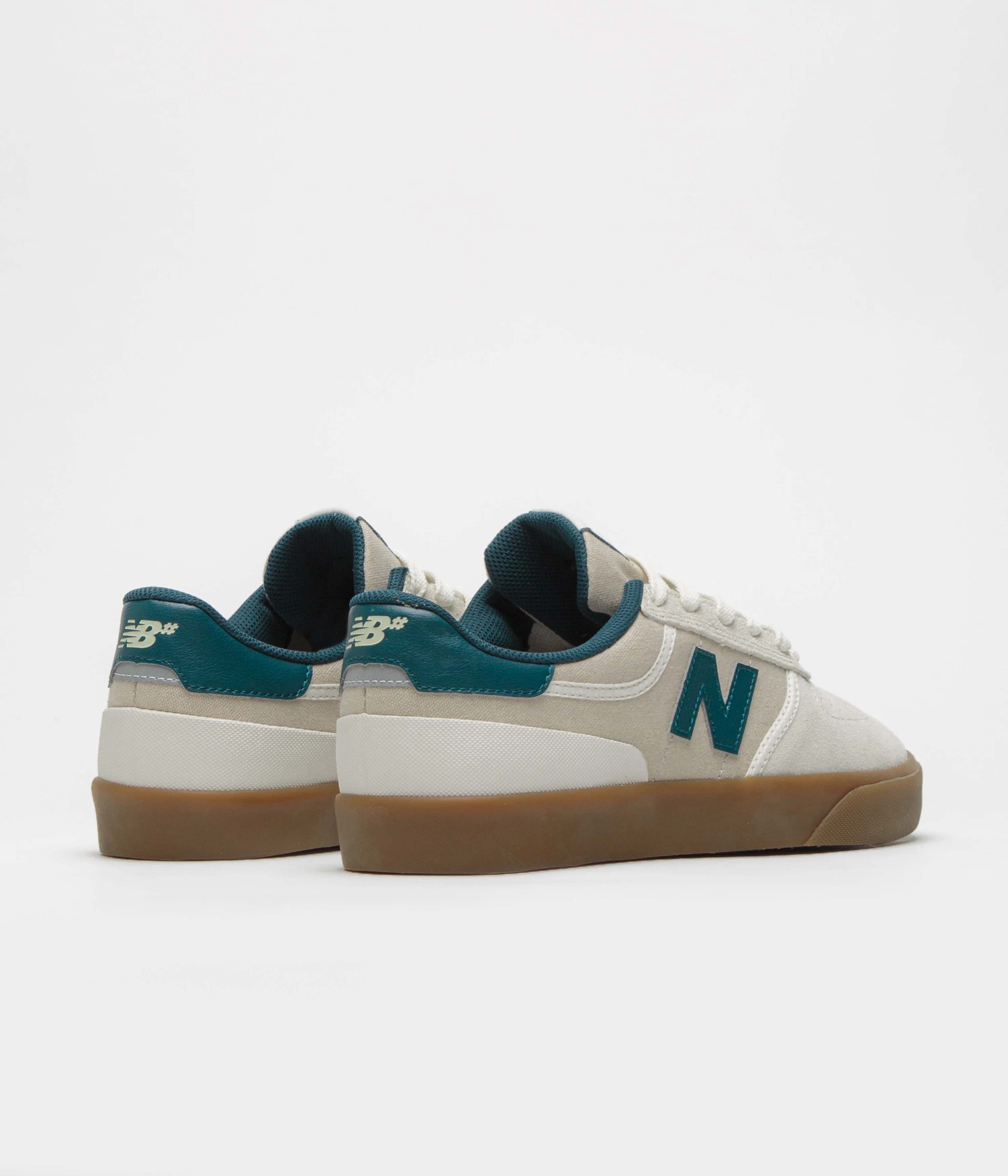 New Balance Numeric 272 Shoes - Sea Salt / Teal - Image 4