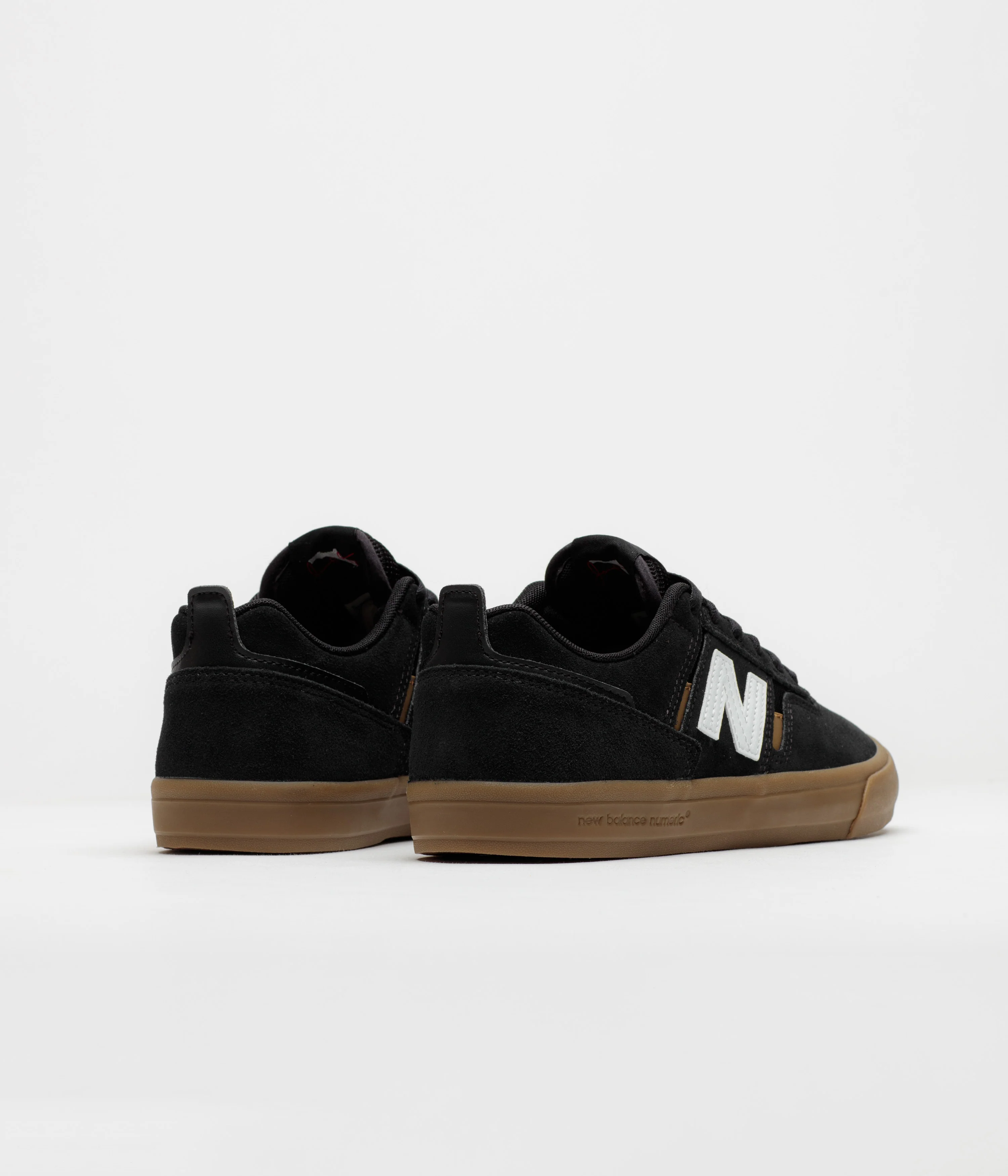 New Balance Numeric 306 Jamie Foy Shoes - Black / Gum - Image 4