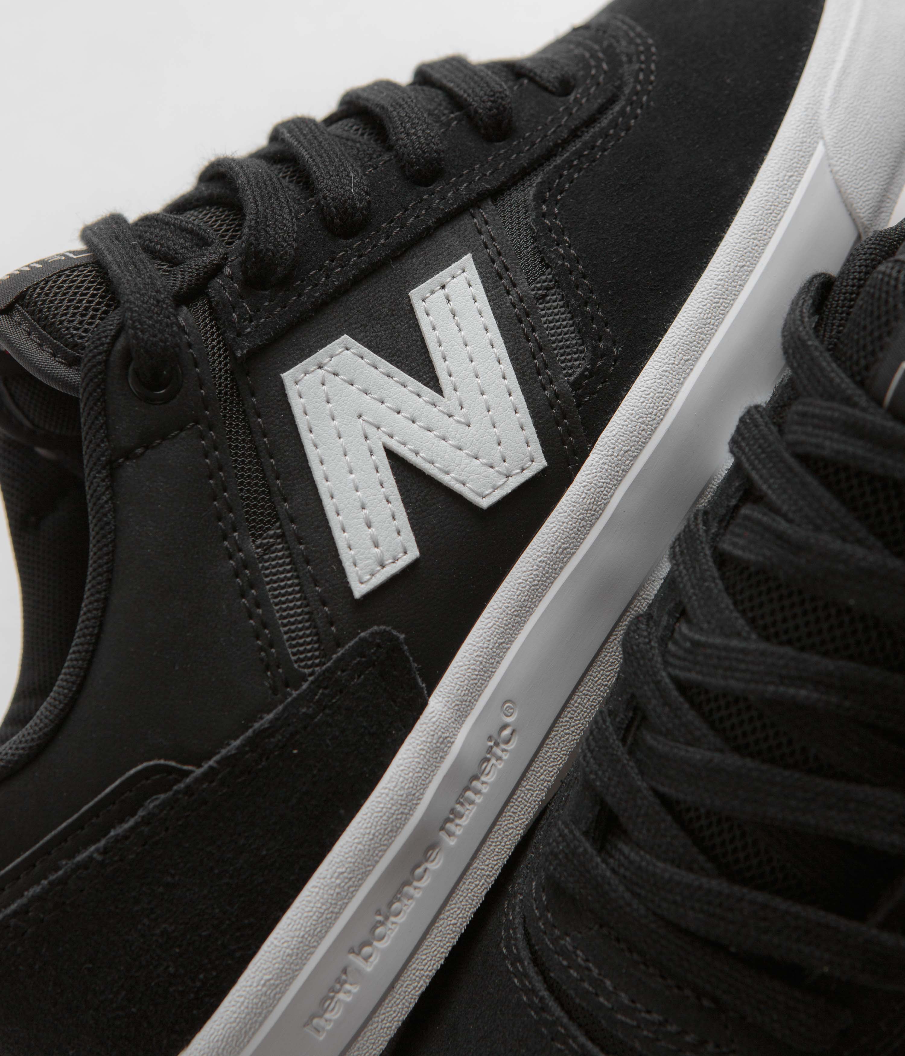 New Balance Numeric 306 Jamie Foy Shoes - Black / White / Black - Image 3
