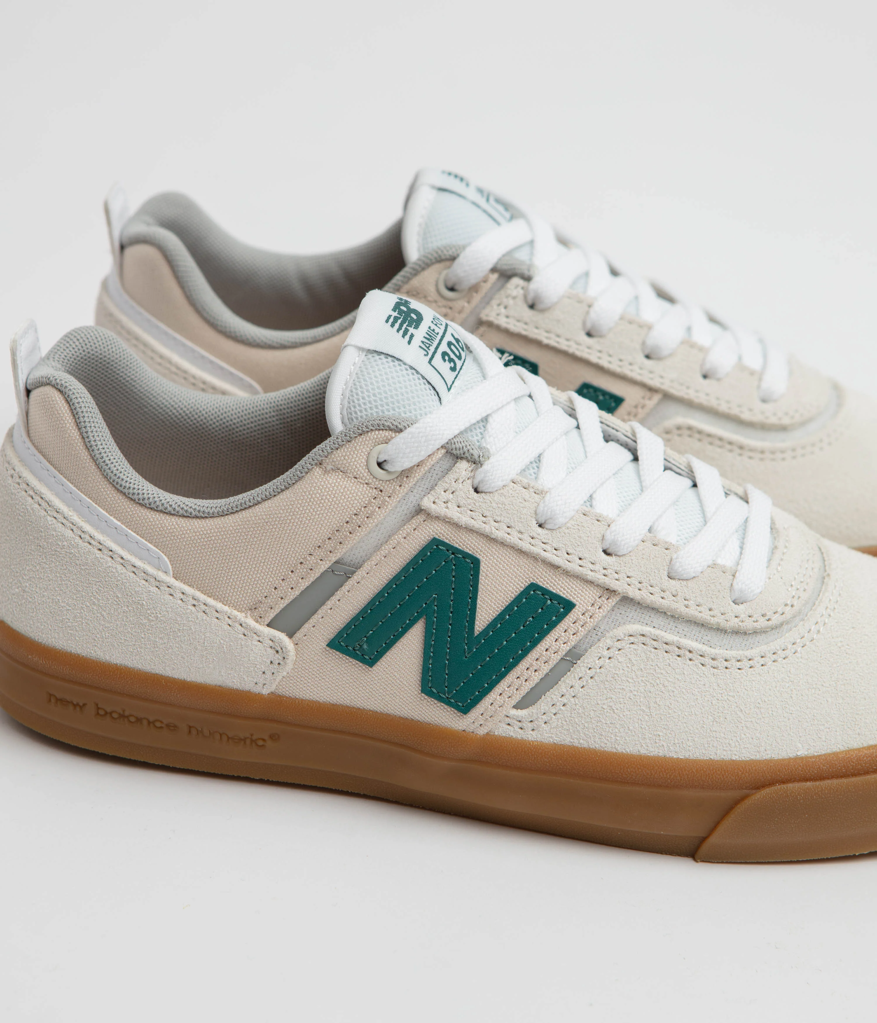 New Balance Numeric 306 Jamie Foy Shoes - Sea Salt - Image 3