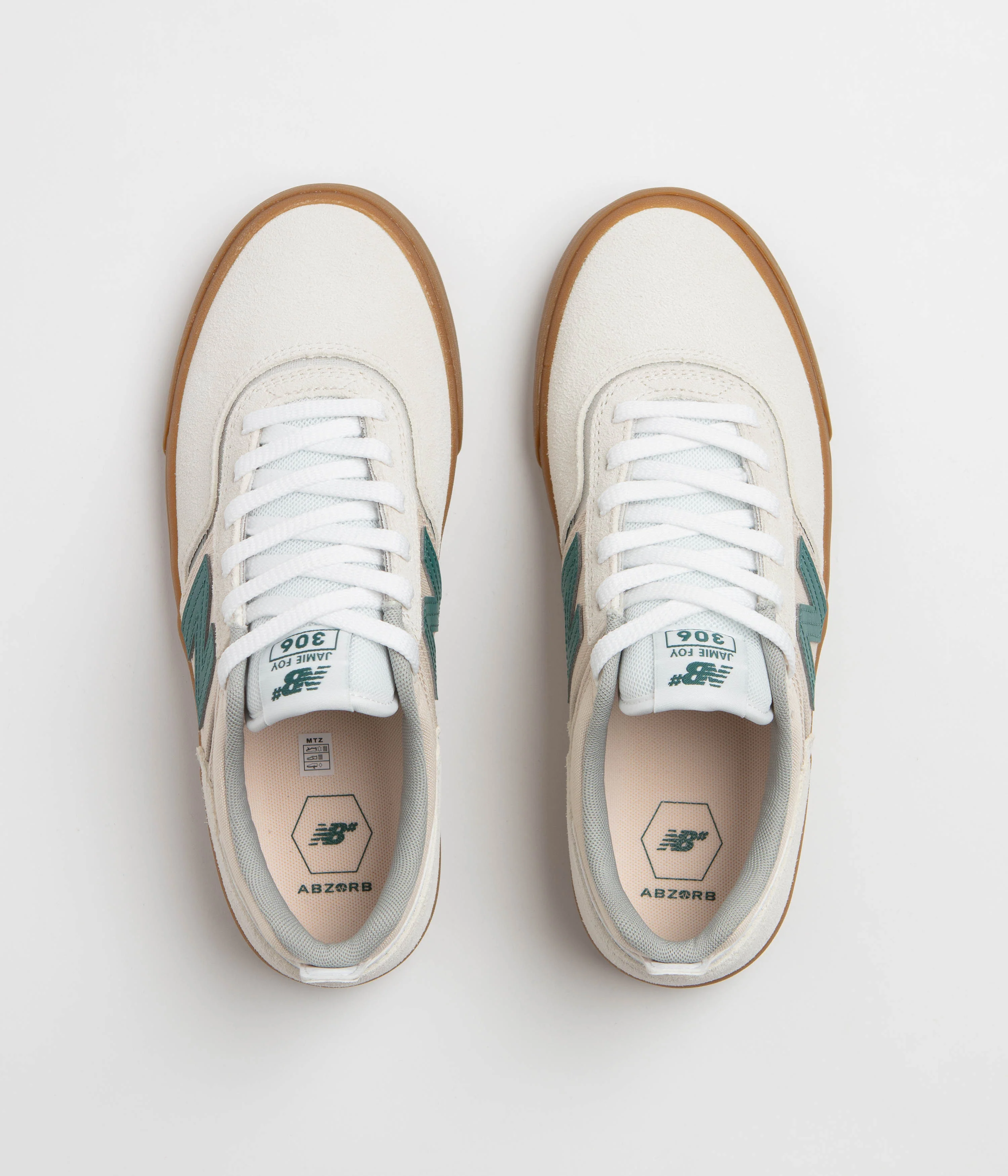 New Balance Numeric 306 Jamie Foy Shoes - Sea Salt - Image 6