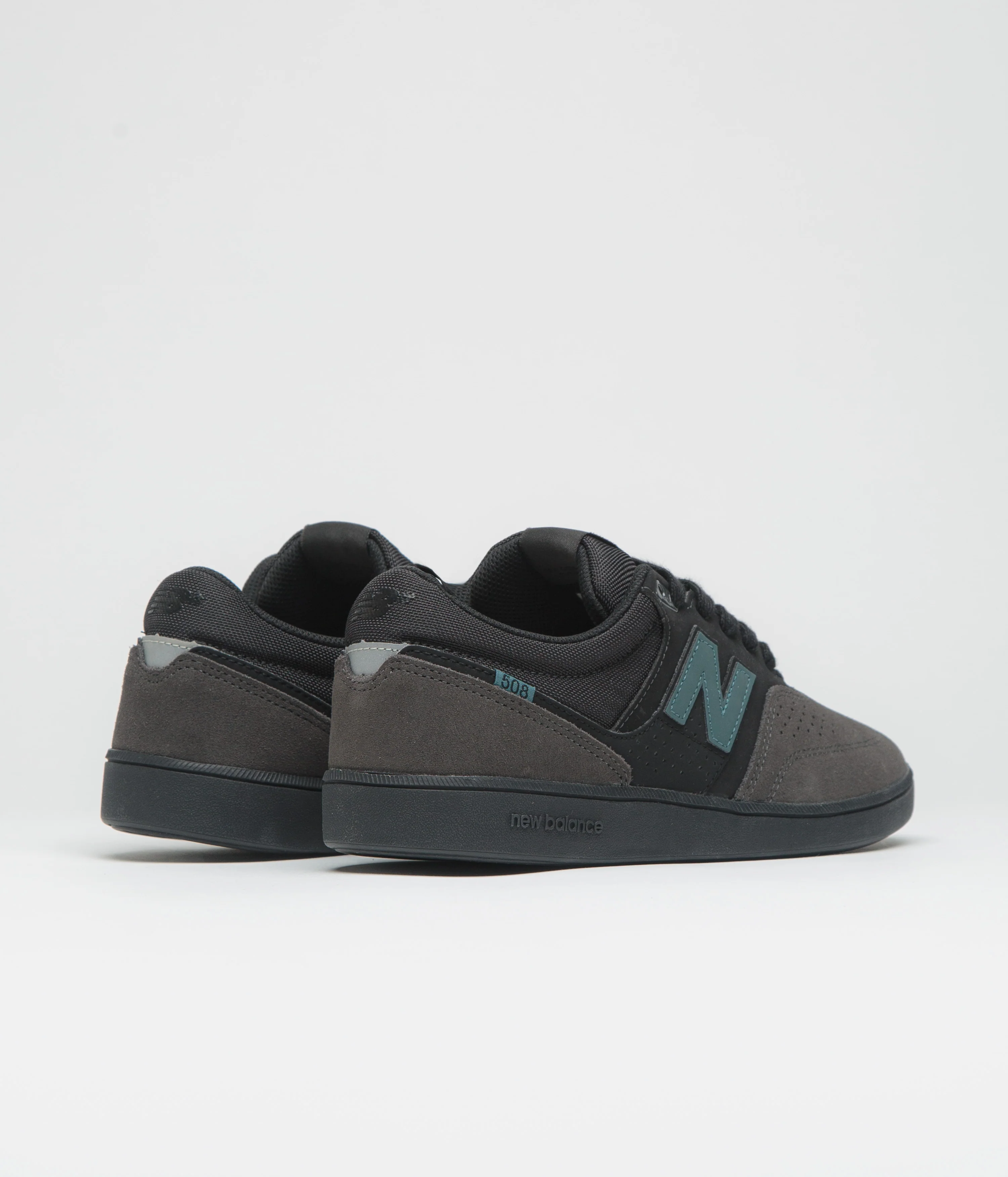 New Balance Numeric 508 Brandon Westgate Shoes - Black Cement - Image 4