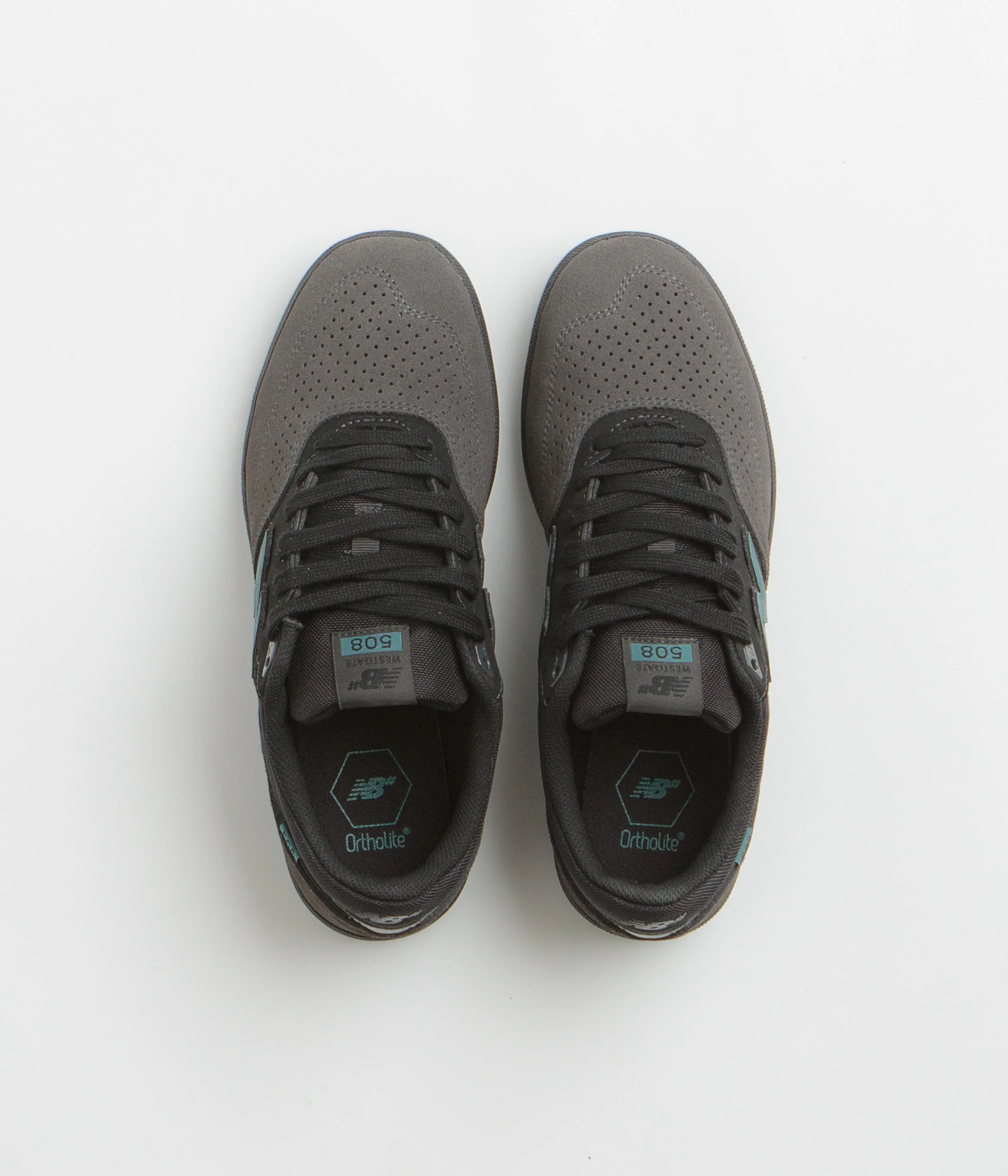 New Balance Numeric 508 Brandon Westgate Shoes - Black Cement - Image 7