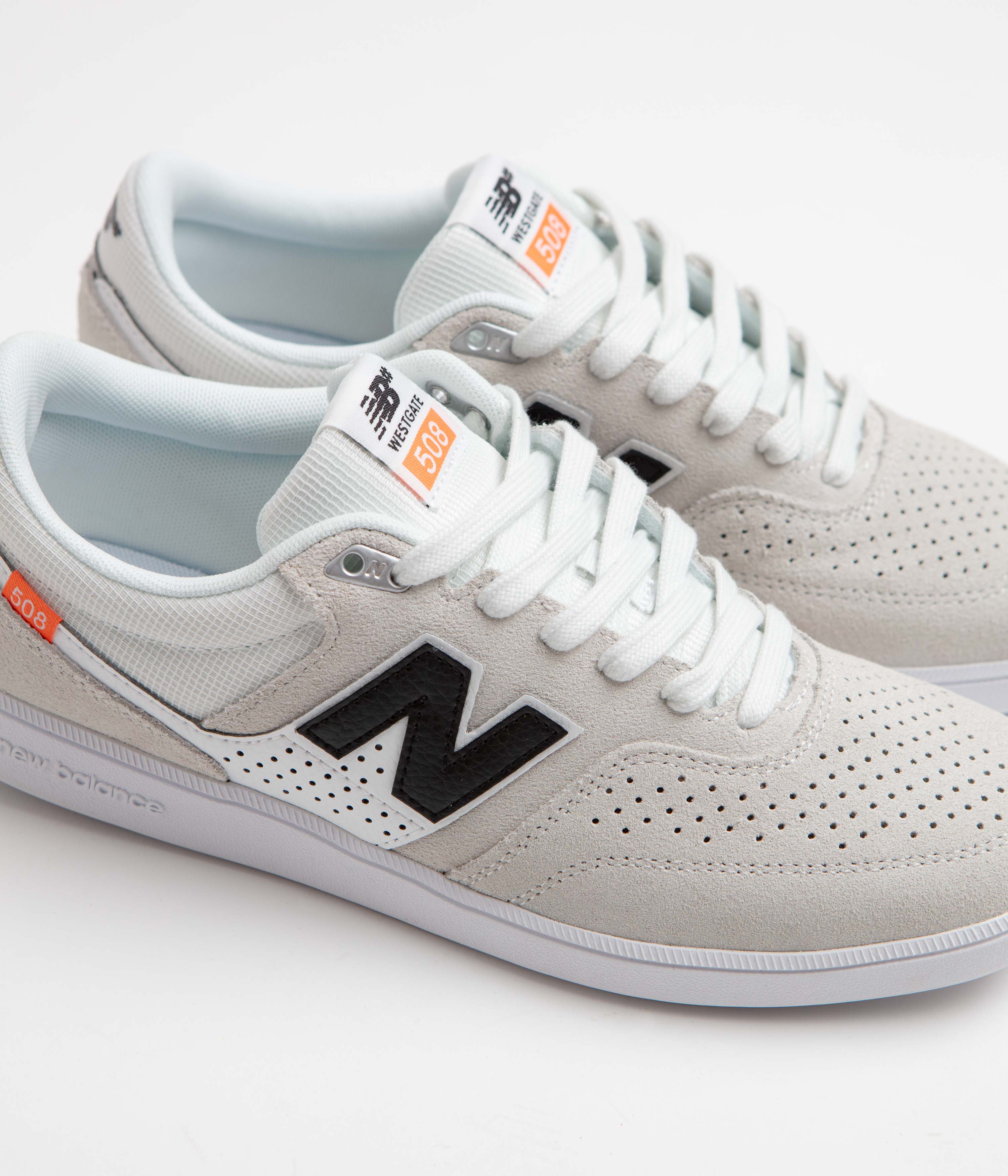 New Balance Numeric 508 Brandon Westgate Shoes - White / White - Image 3
