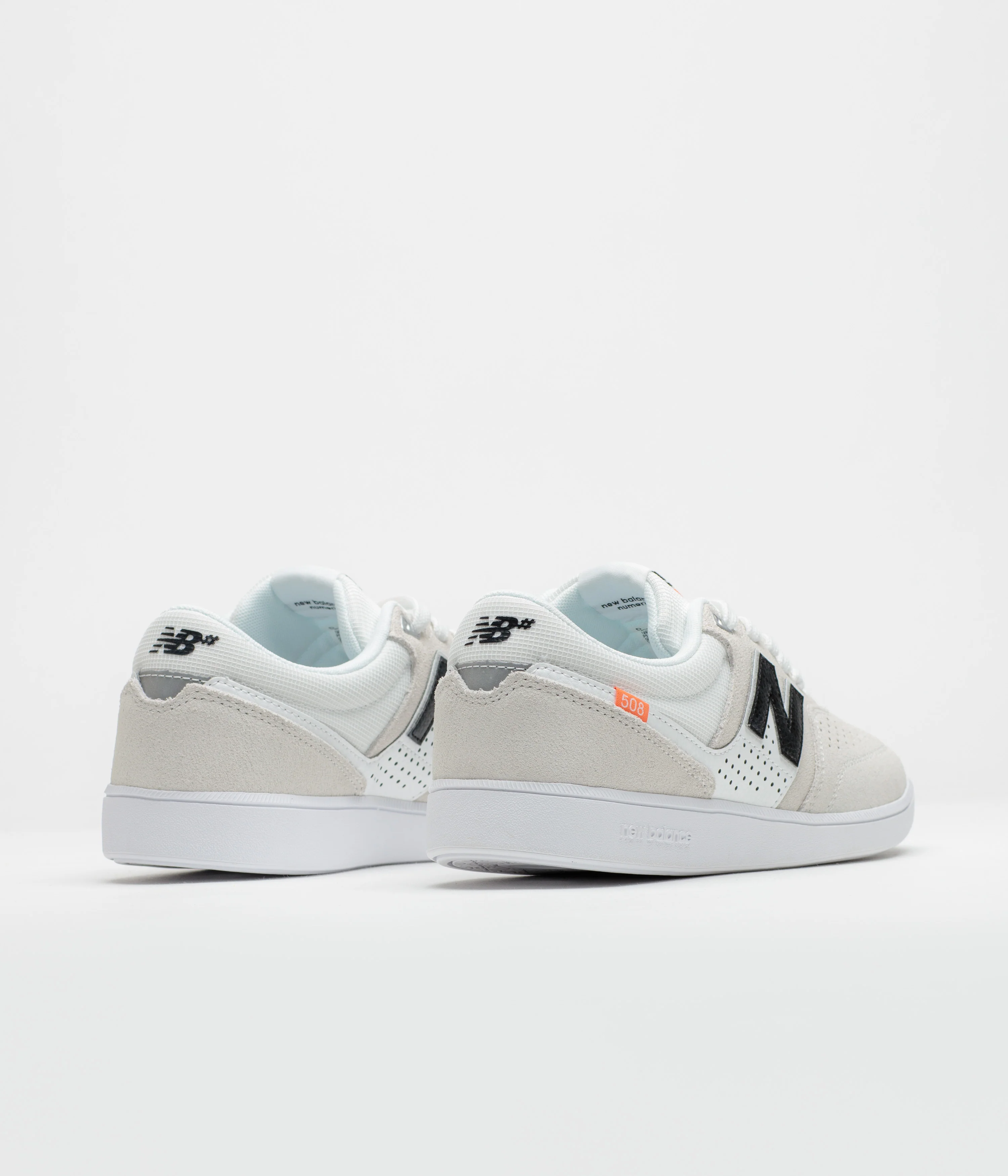 New Balance Numeric 508 Brandon Westgate Shoes - White / White - Image 4