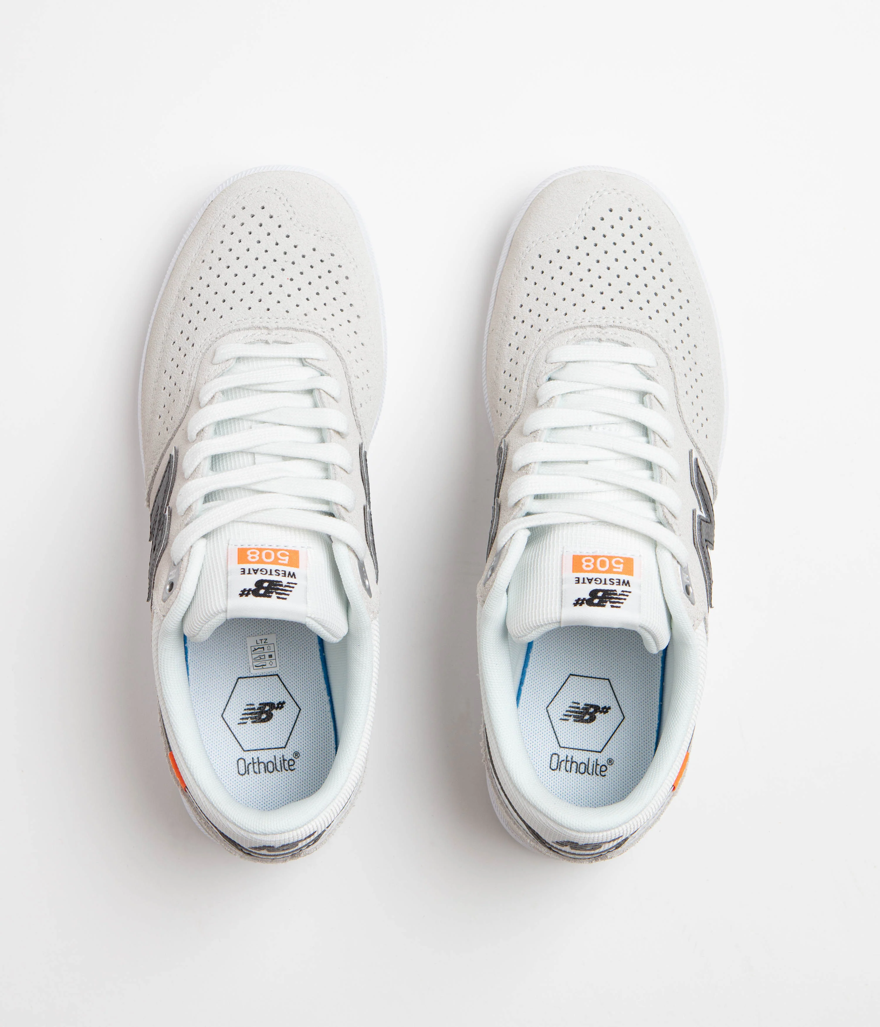 New Balance Numeric 508 Brandon Westgate Shoes - White / White - Image 6