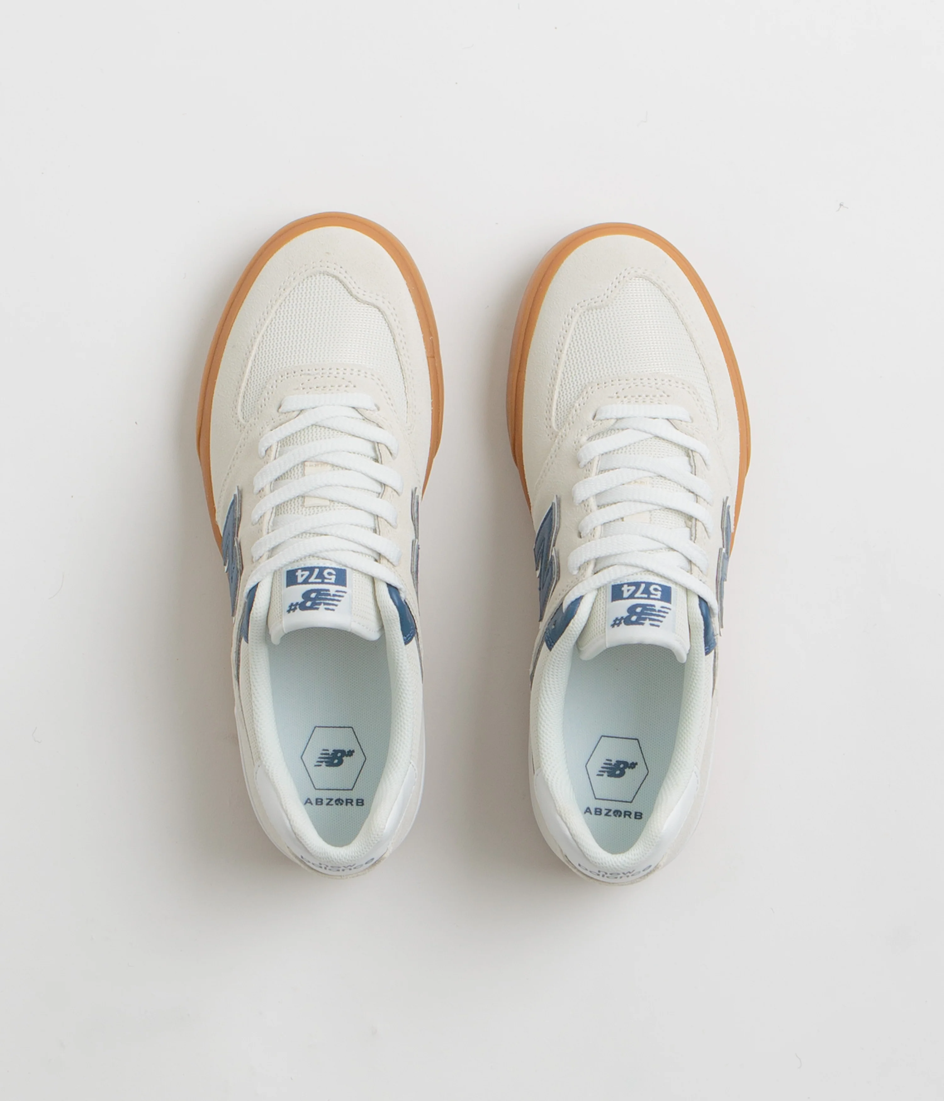 New Balance Numeric 574 Shoes - Sea Salt - Image 7
