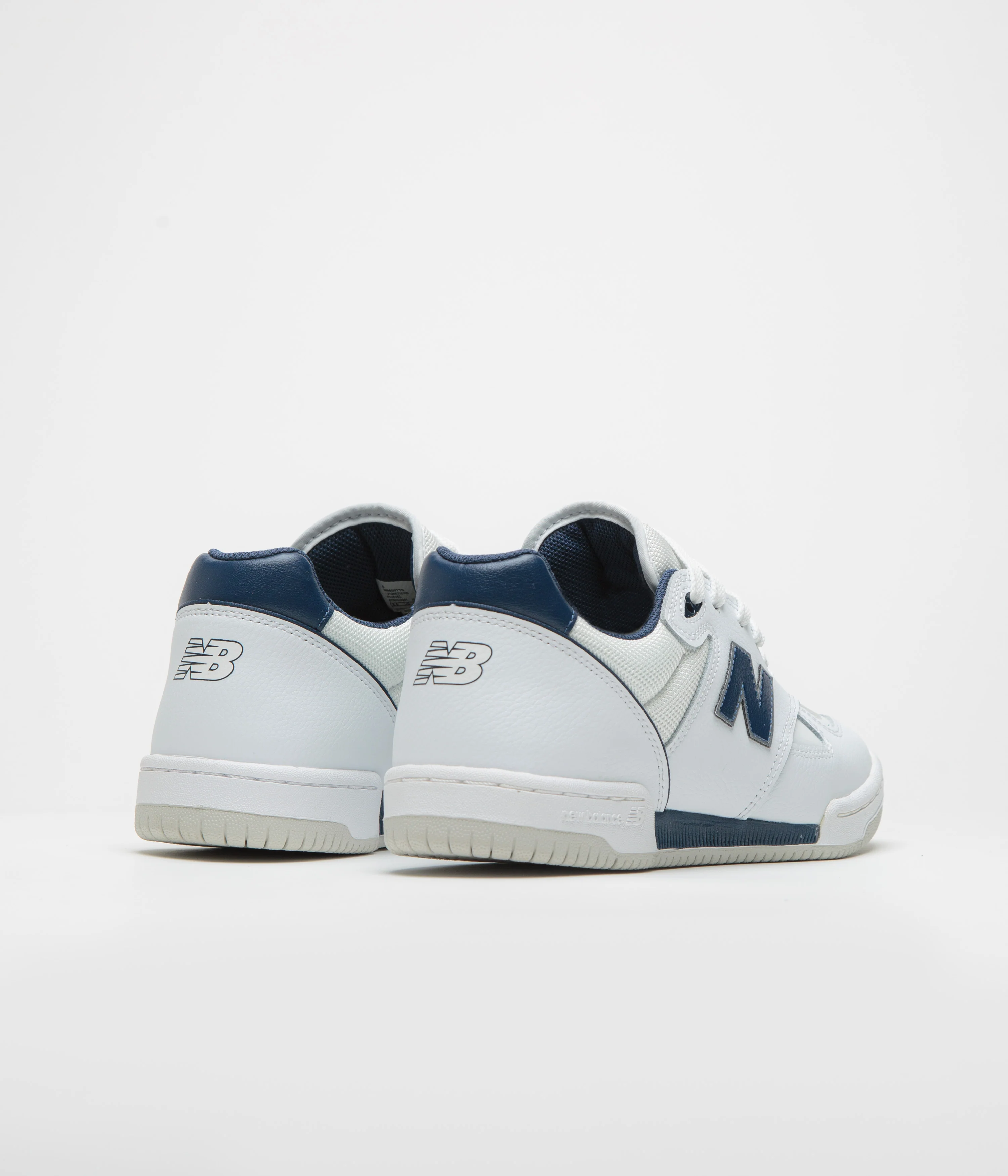 New Balance Numeric 600 Tom Knox Shoes - White / Navy - Image 4