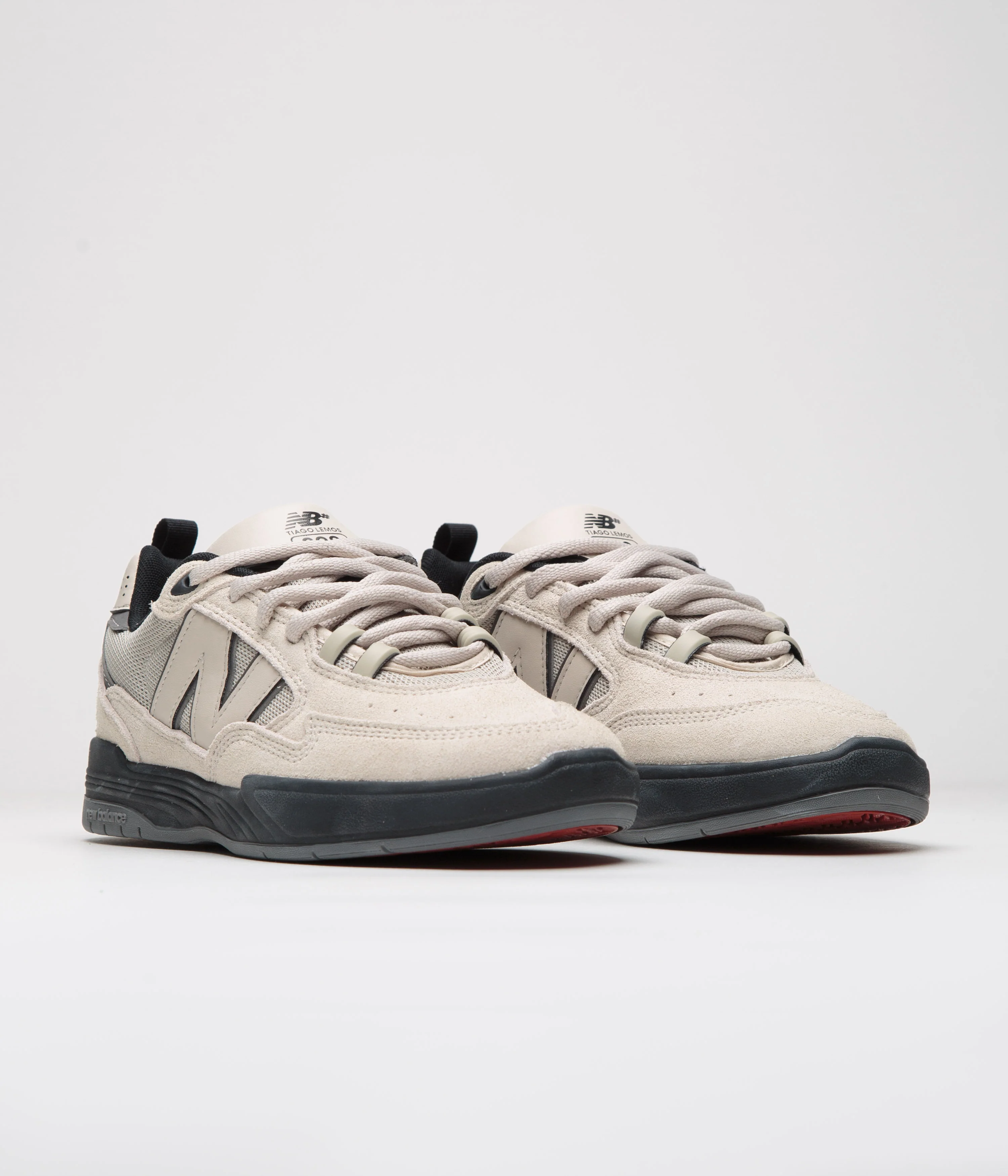 New Balance Numeric 808 Tiago Lemos Shoes - Cream / Black - Image 2
