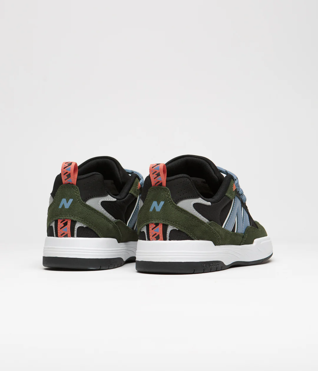 New Balance Numeric 808 Tiago Lemos Shoes - Forest / Black - Image 4