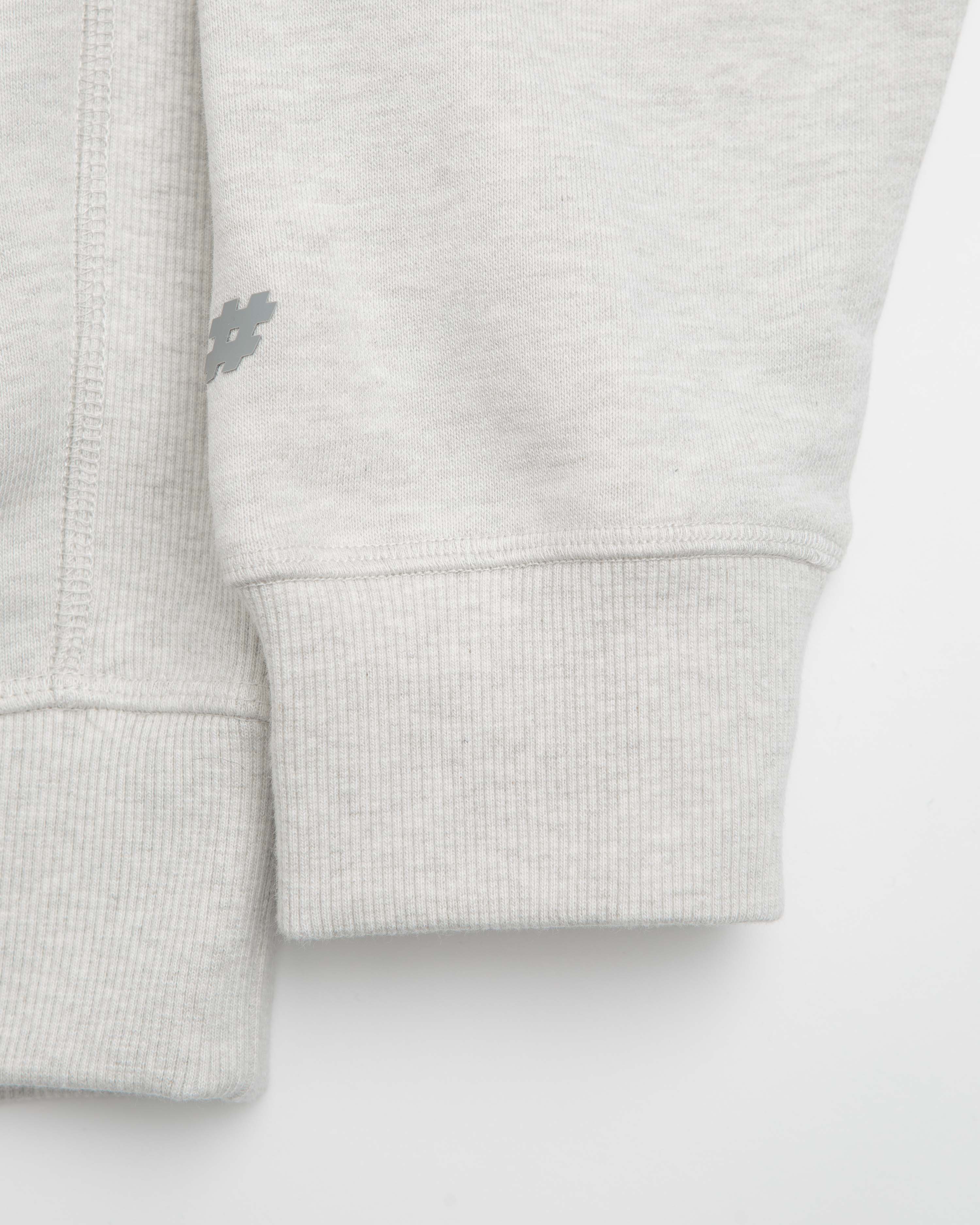 New Balance Numeric French Terry Hoodie - Oatmeal Heather - Image 2