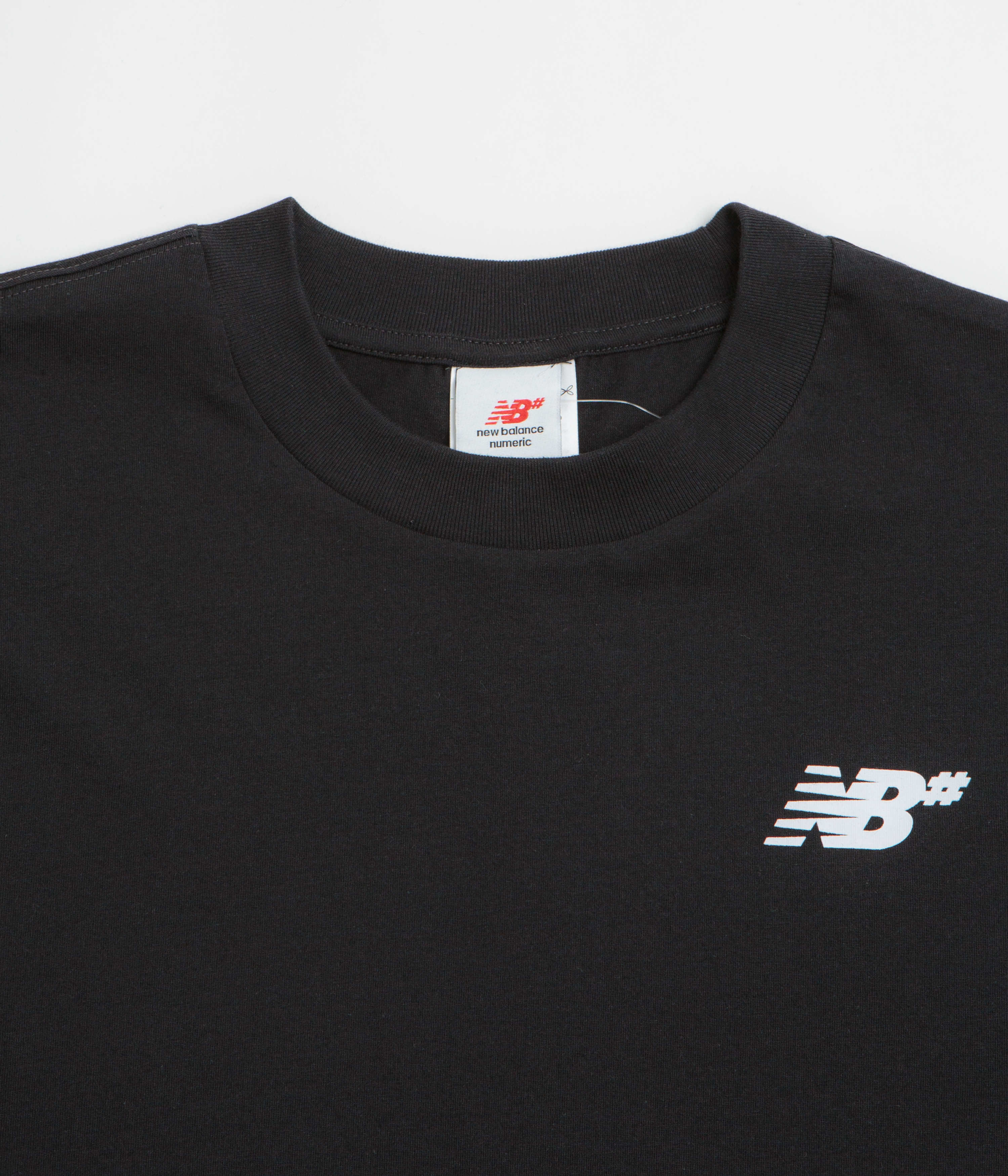 New Balance Numeric Small NB Logo T-Shirt - Black - Image 2