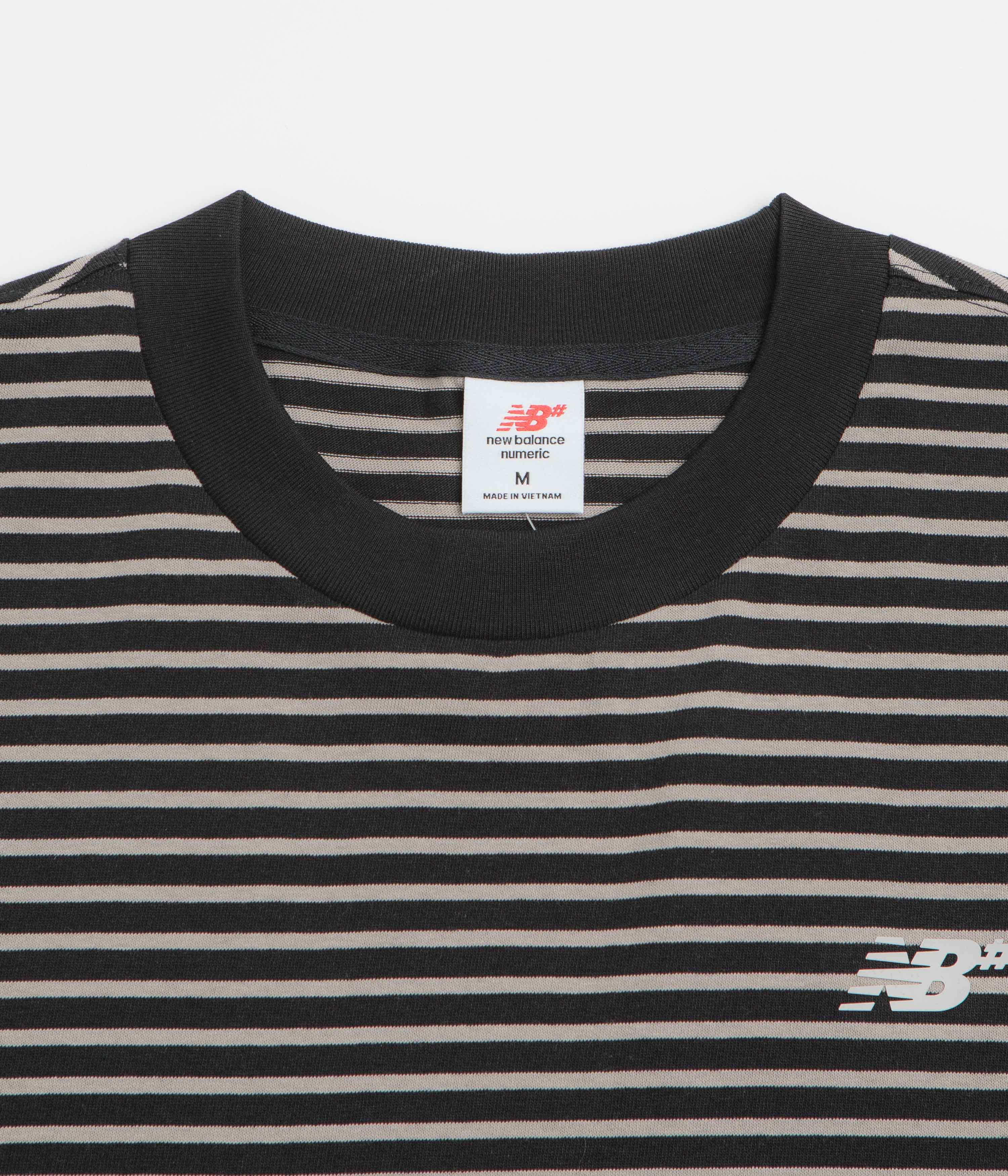 New Balance Numeric Stripe T-Shirt - Black - Image 2