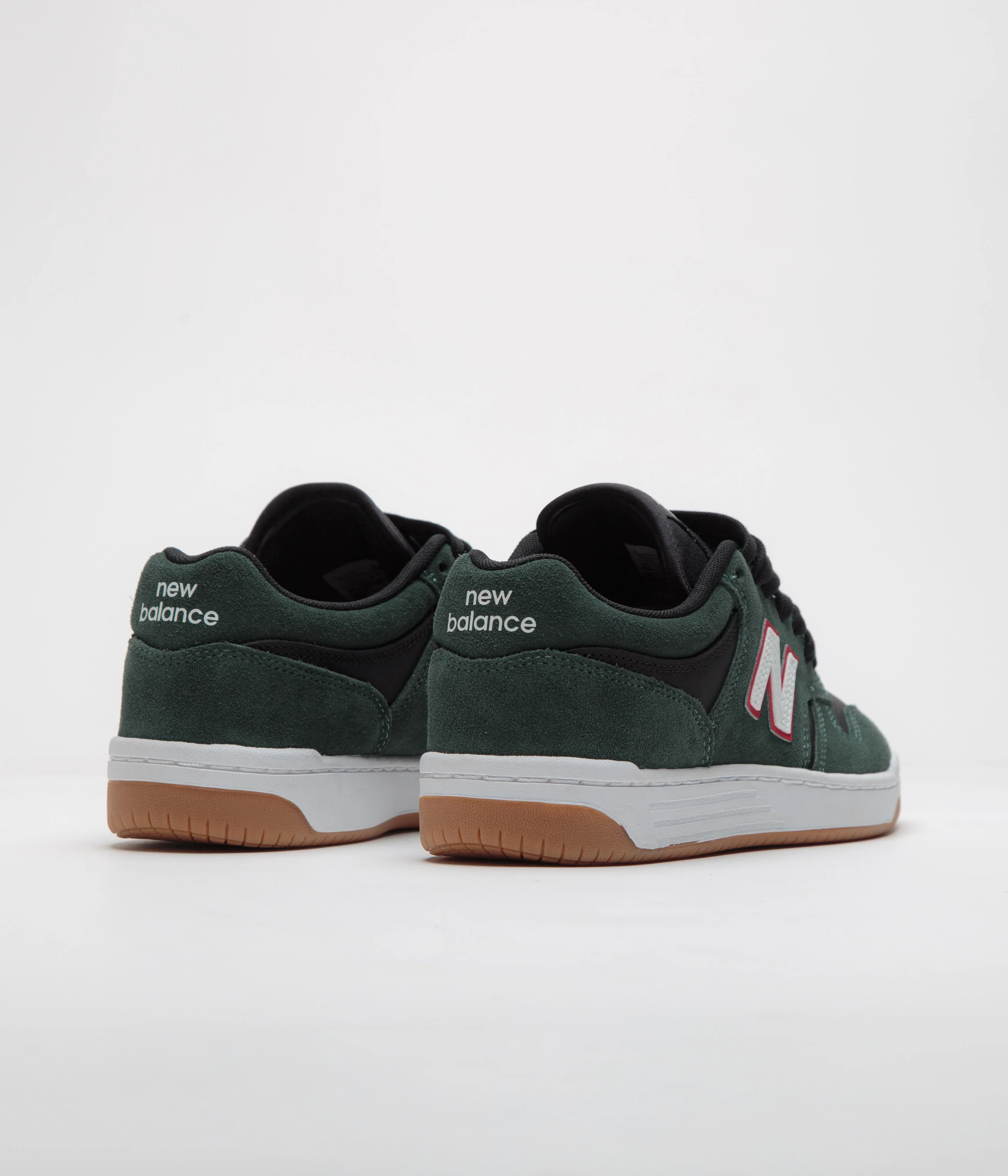 New Balance Numeric x Jamie Foy 480 Shoes - Forest Green - Image 4