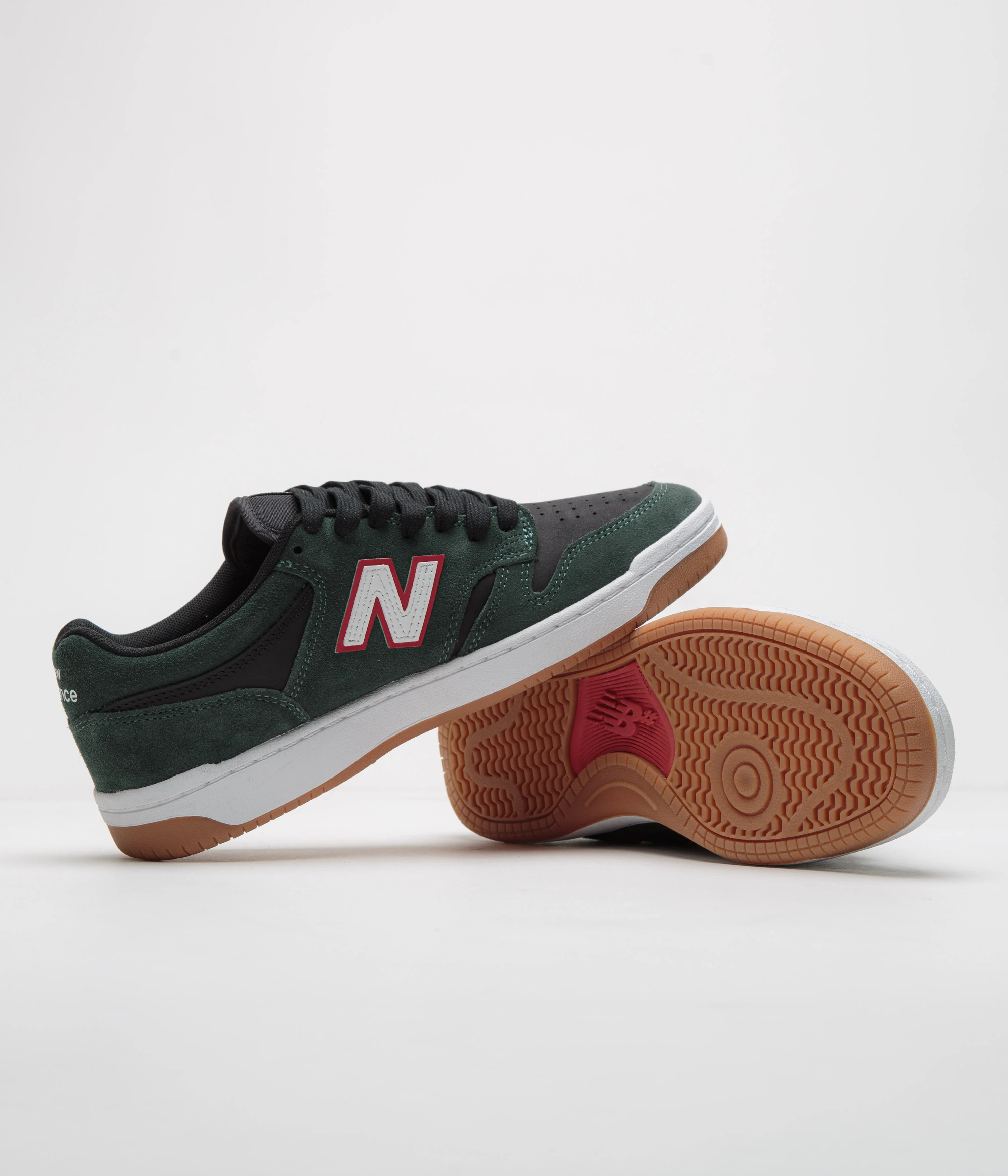 New Balance Numeric x Jamie Foy 480 Shoes - Forest Green - Image 5