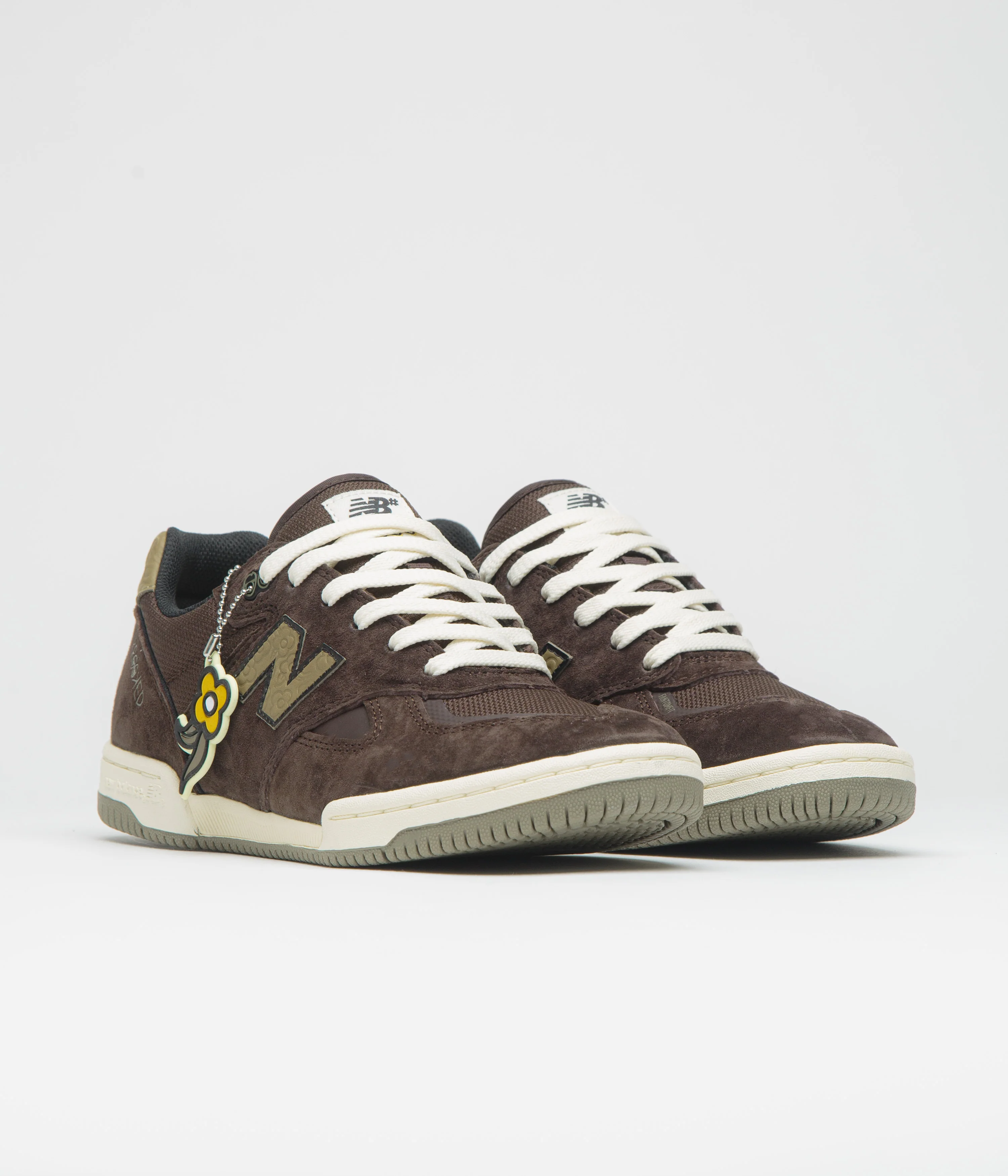New Balance Numeric x Krooked 600 Tom Knox Shoes - Chocolate - Image 2