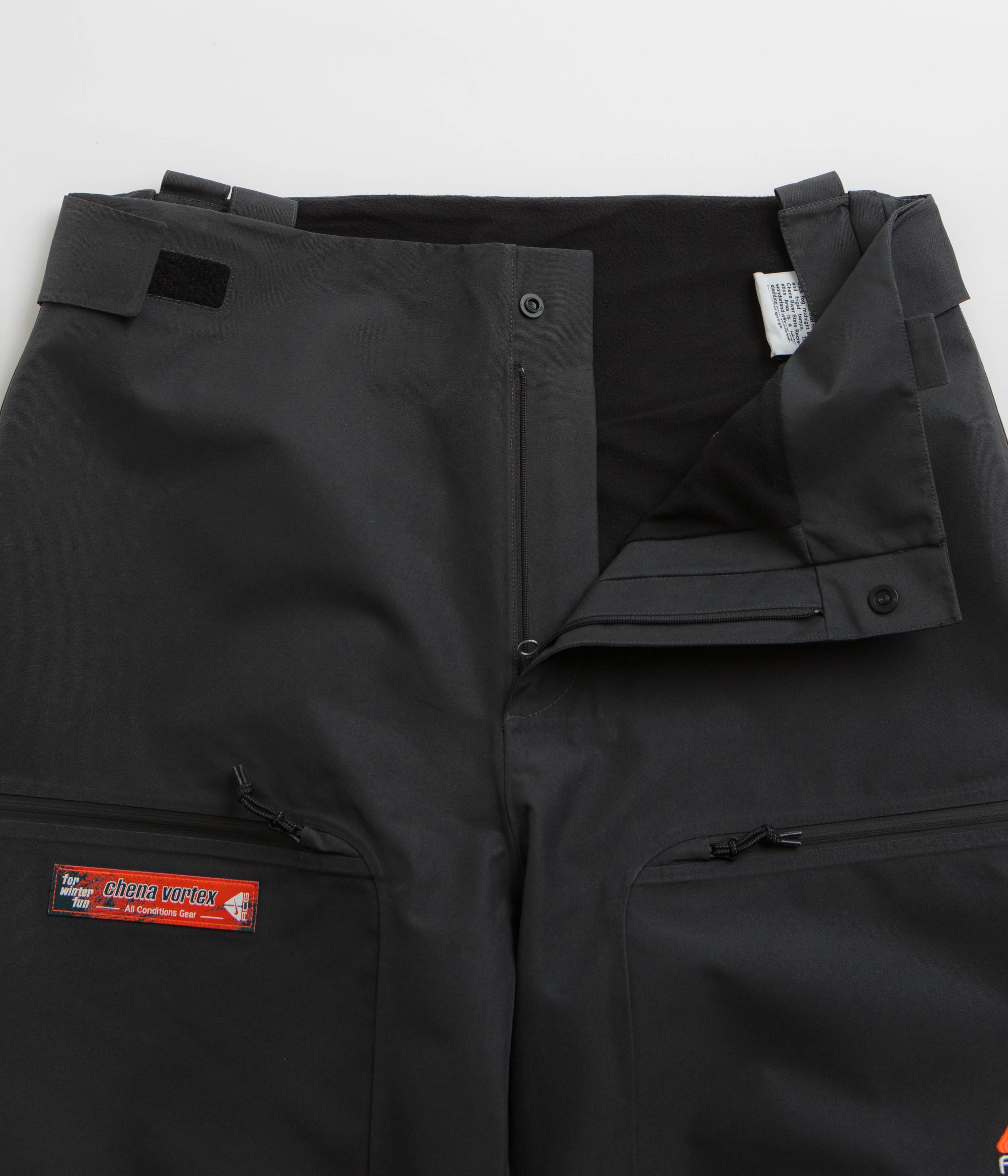 Nike ACG Chena Vortex Bib Pants - Anthracite / Anthracite / Summit White - Image 6