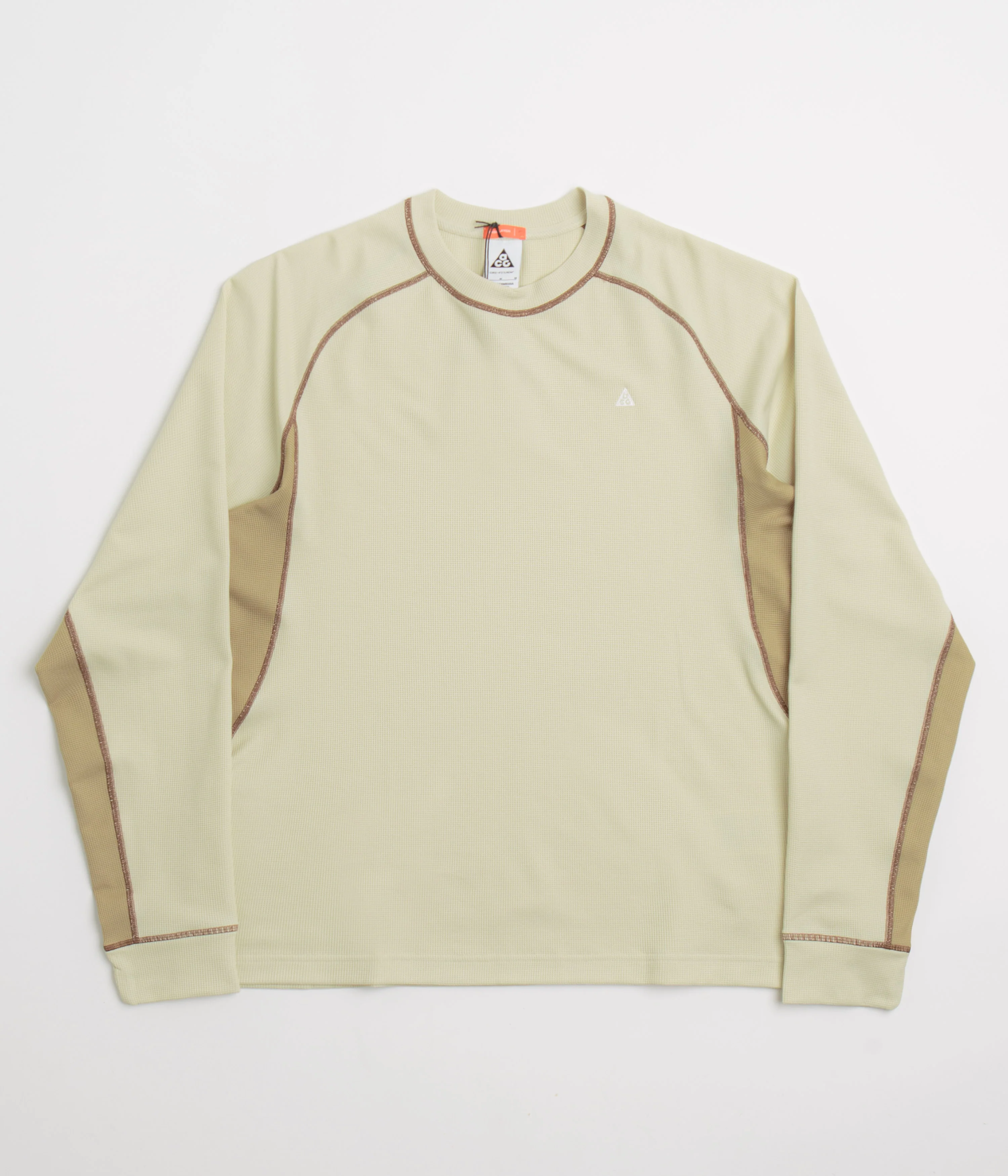 Nike ACG Chinati Long Sleeve T-Shirt - Light Khaki / Parachute Beige / Summit White