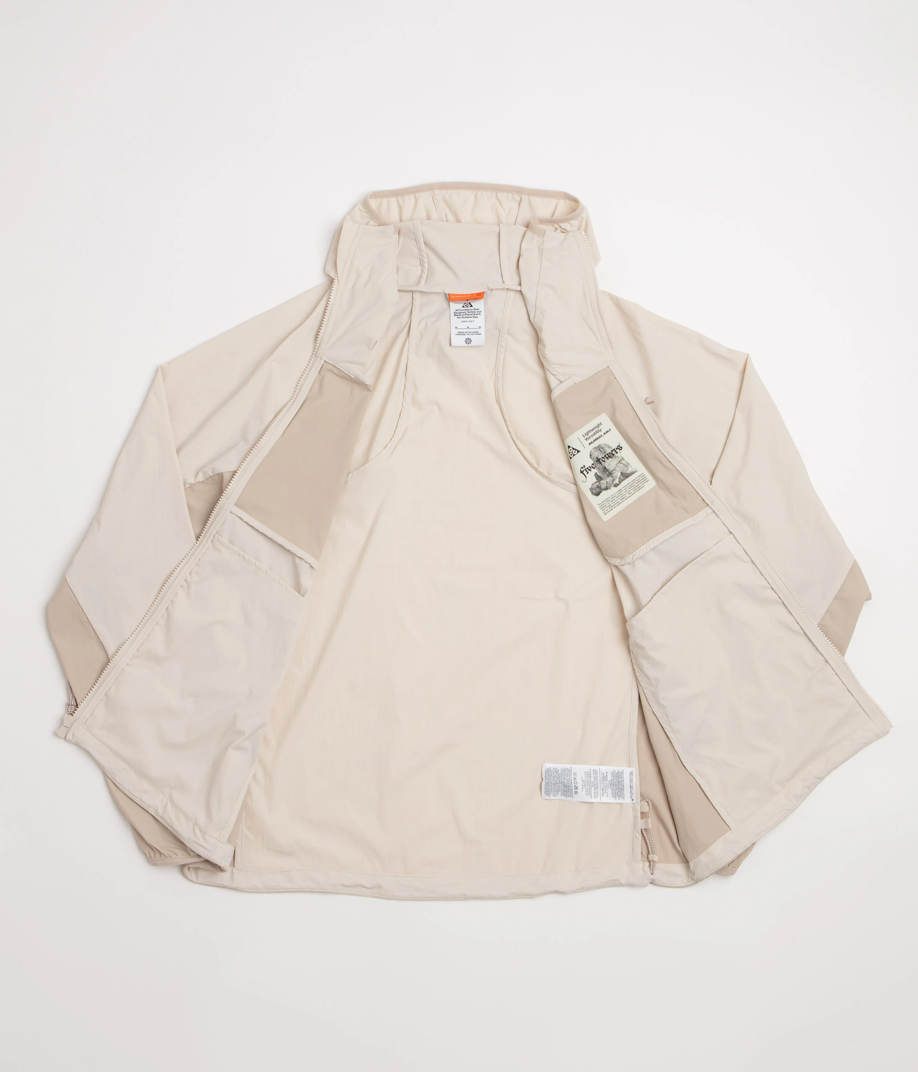 Nike ACG Five Towers Jacket - Light Orewood Brown / Cream II / Summit White - Image 2