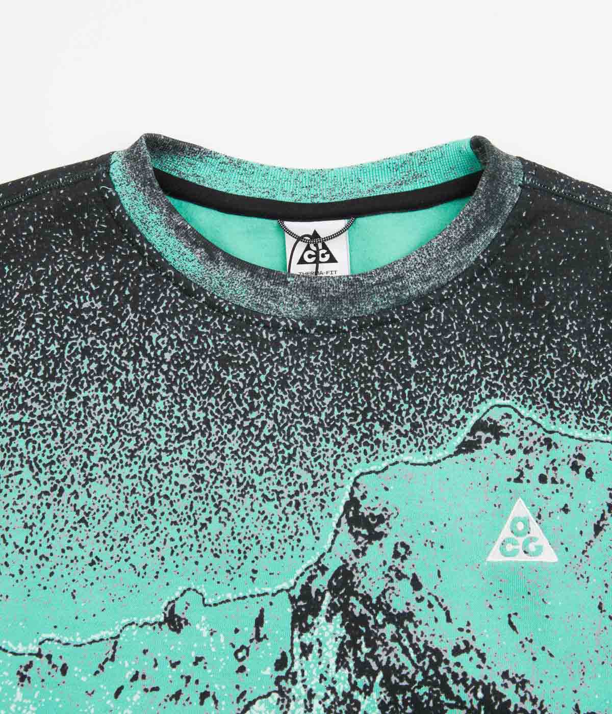 Nike ACG Fleece Crewneck Sweatshirt - Light Menta / Summit White - Image 4