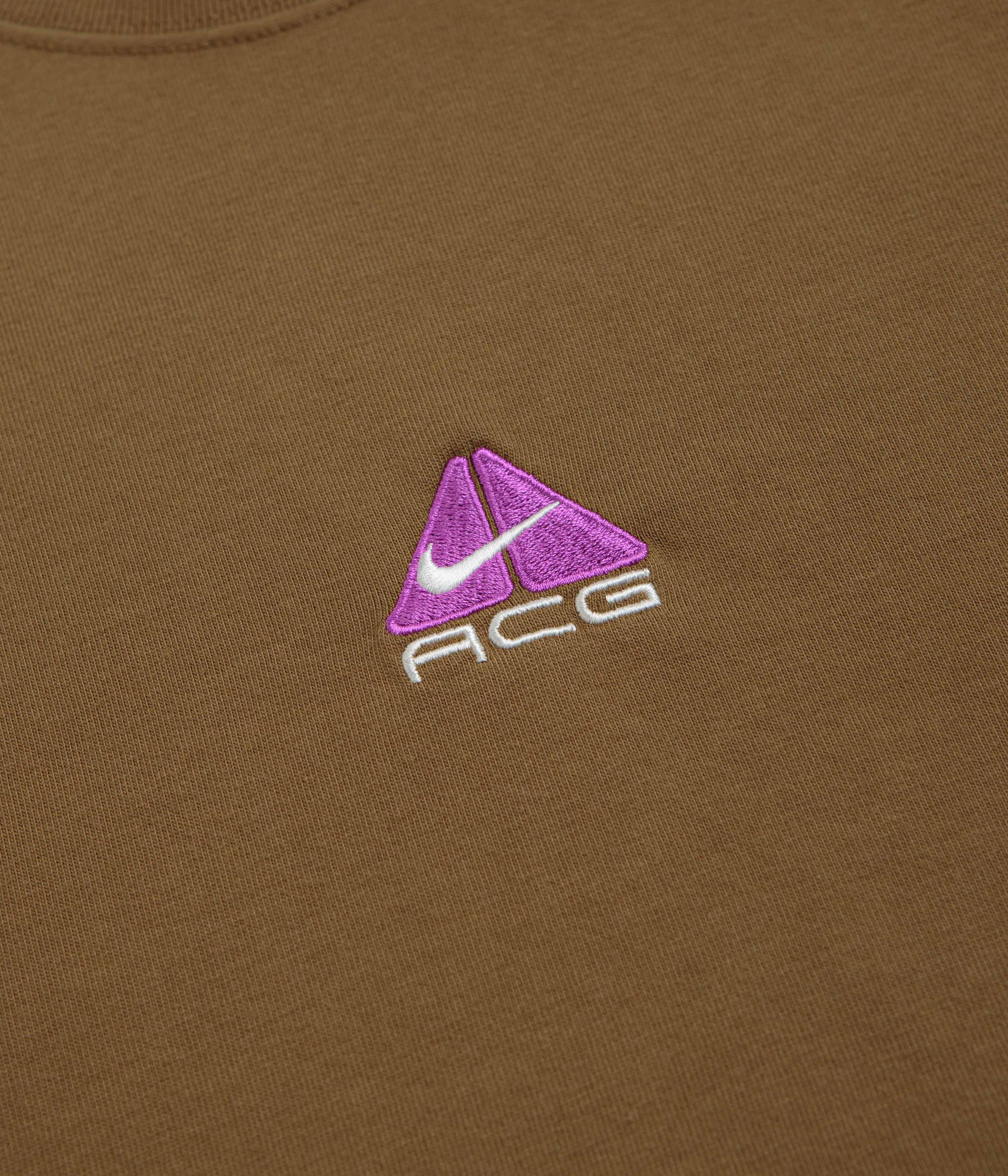 Nike ACG Lungs T-Shirt - Mosswood Brown - Image 3