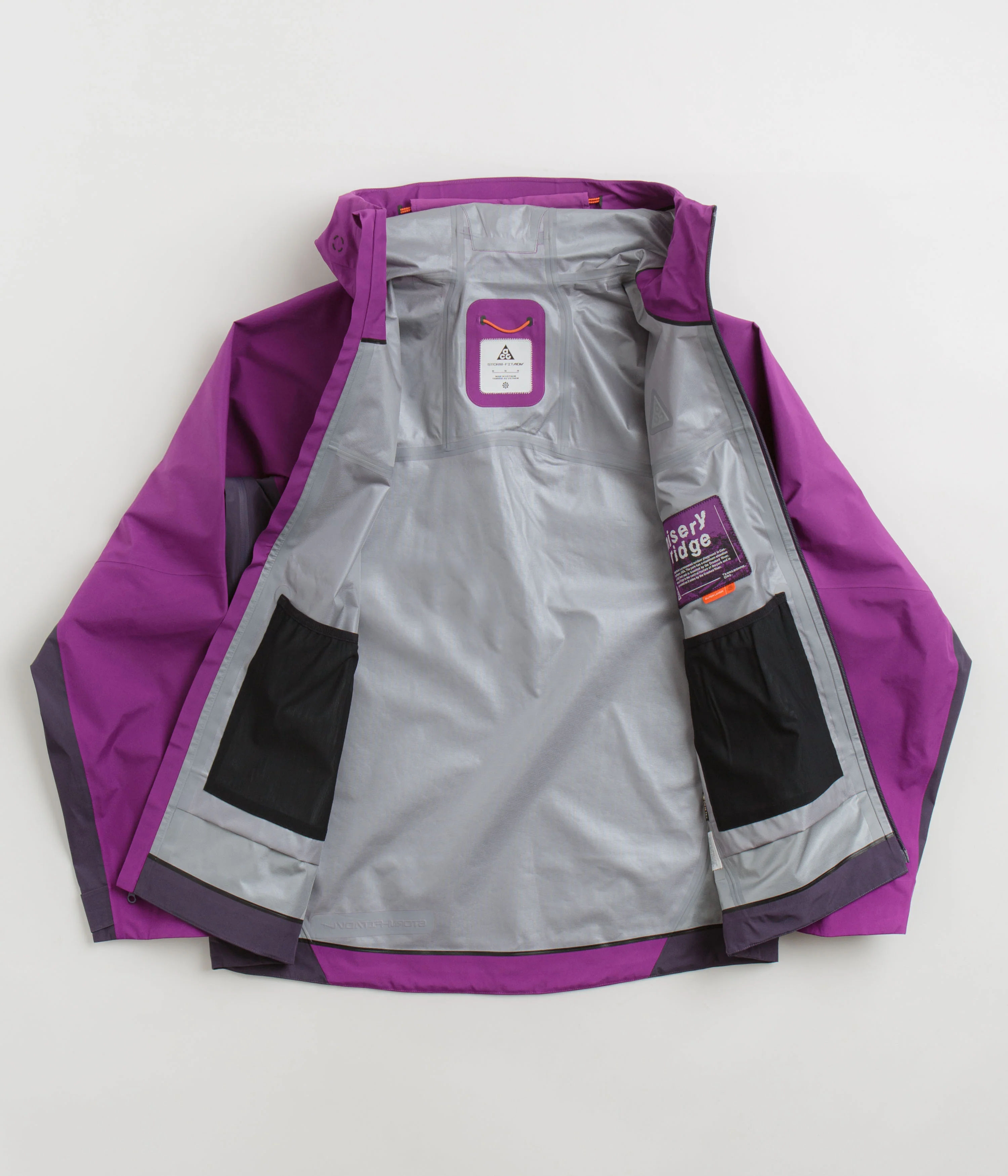 Nike ACG Misery Ridge Jacket - Bold Berry / Dark Raisin / Summit White - Image 2