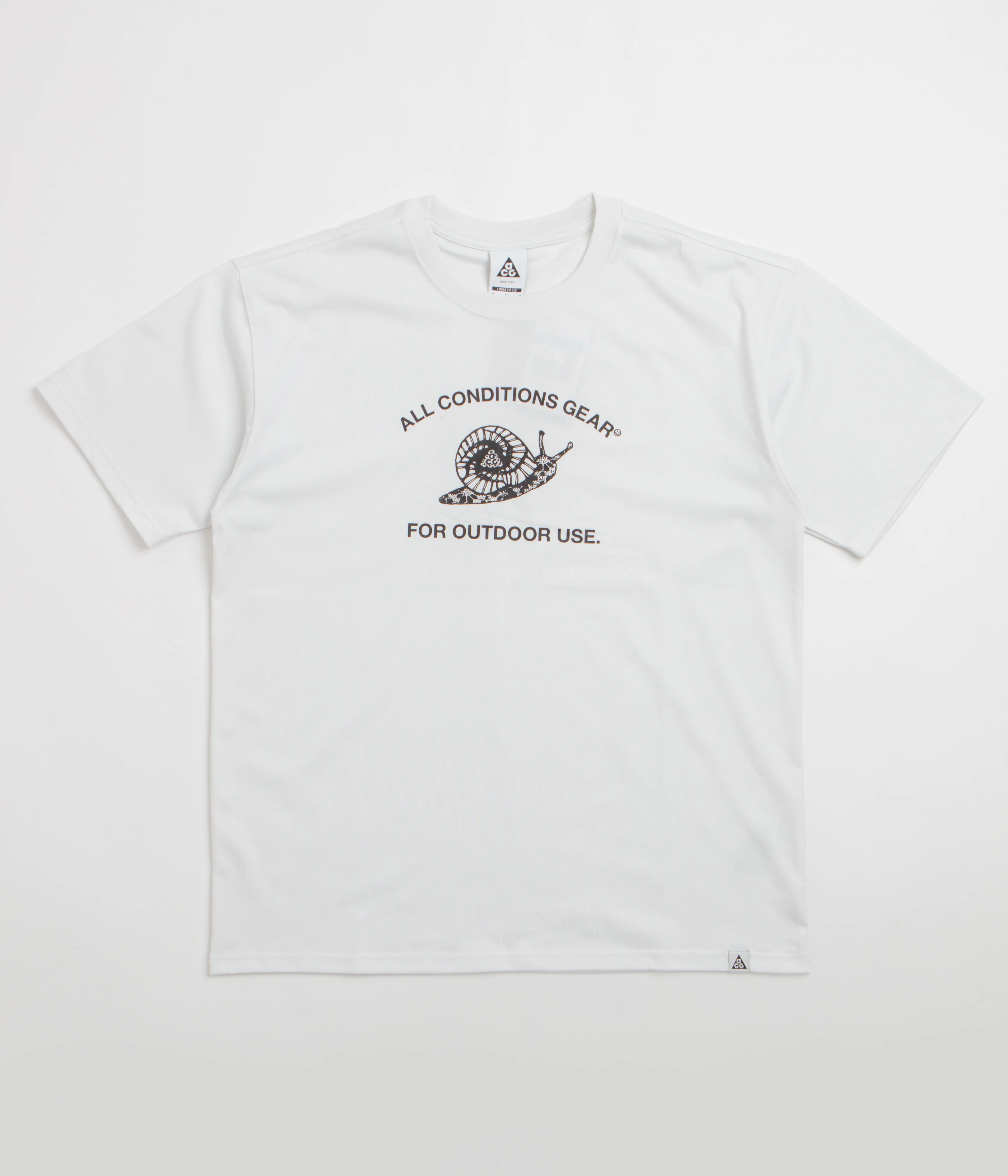 Nike ACG Mystery Snail T-Shirt - Summit White