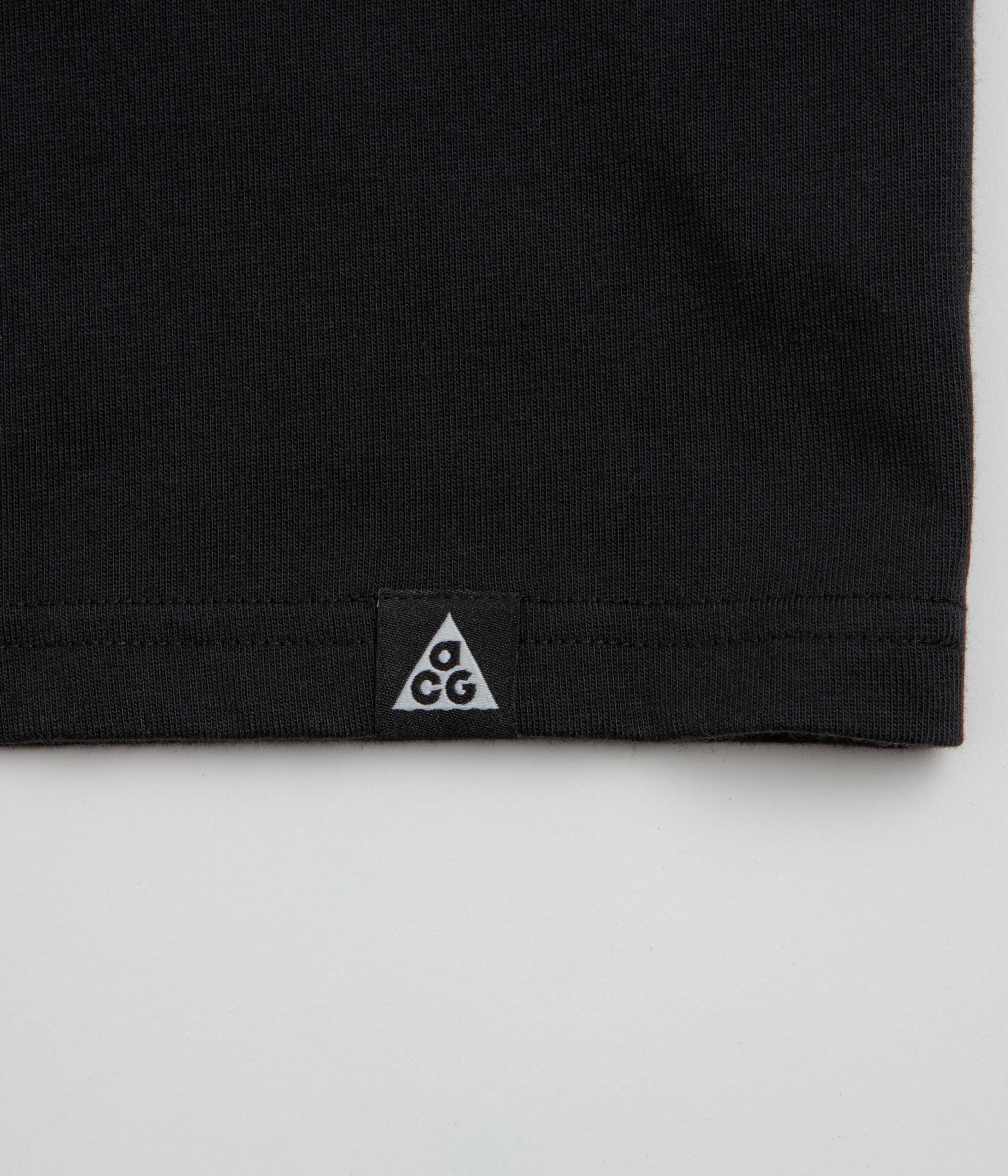 Nike ACG Stacked Rocks T-Shirt - Black / Light Orewood Brown - Image 6