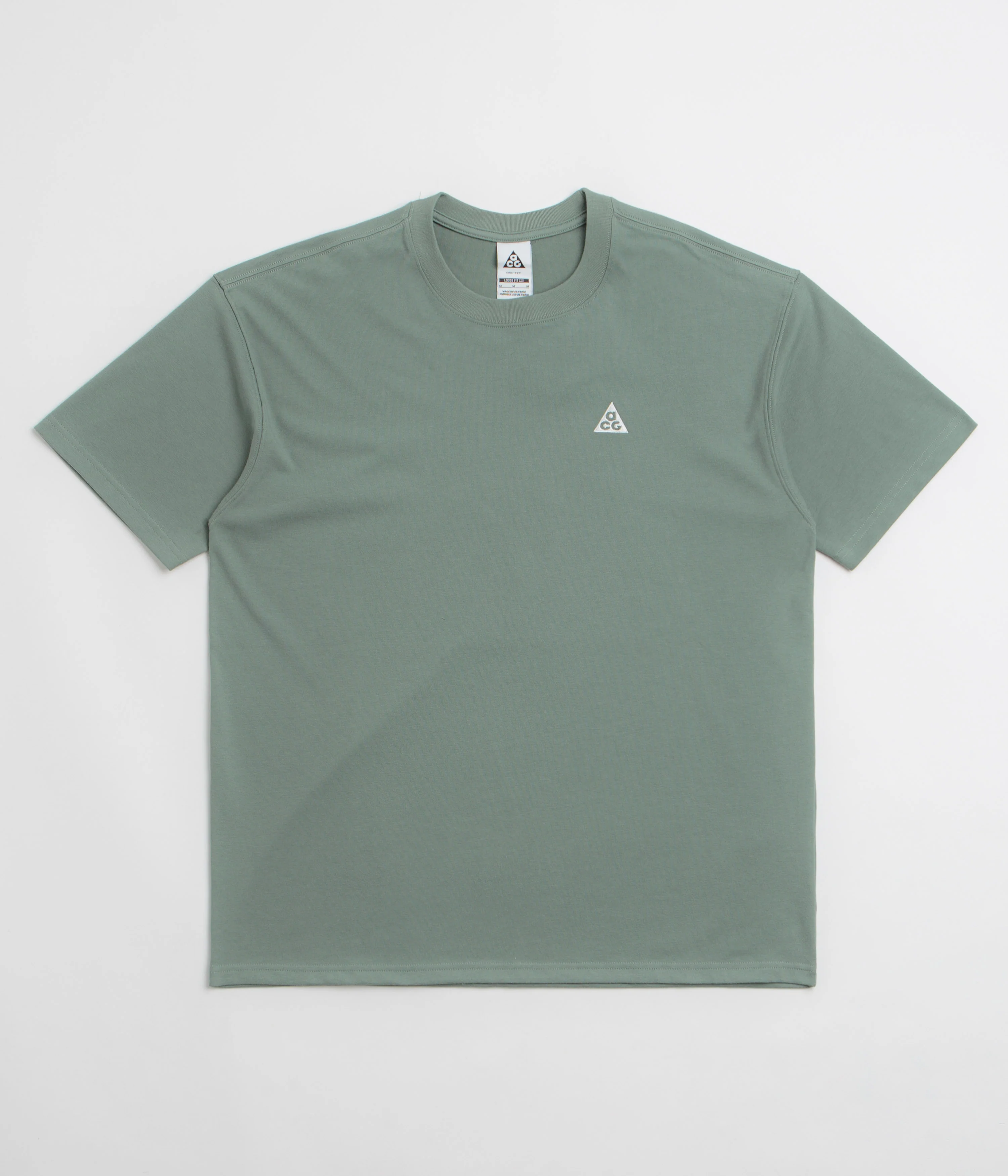 Nike ACG Tri Logo T-Shirt - Clay Green - Image 2
