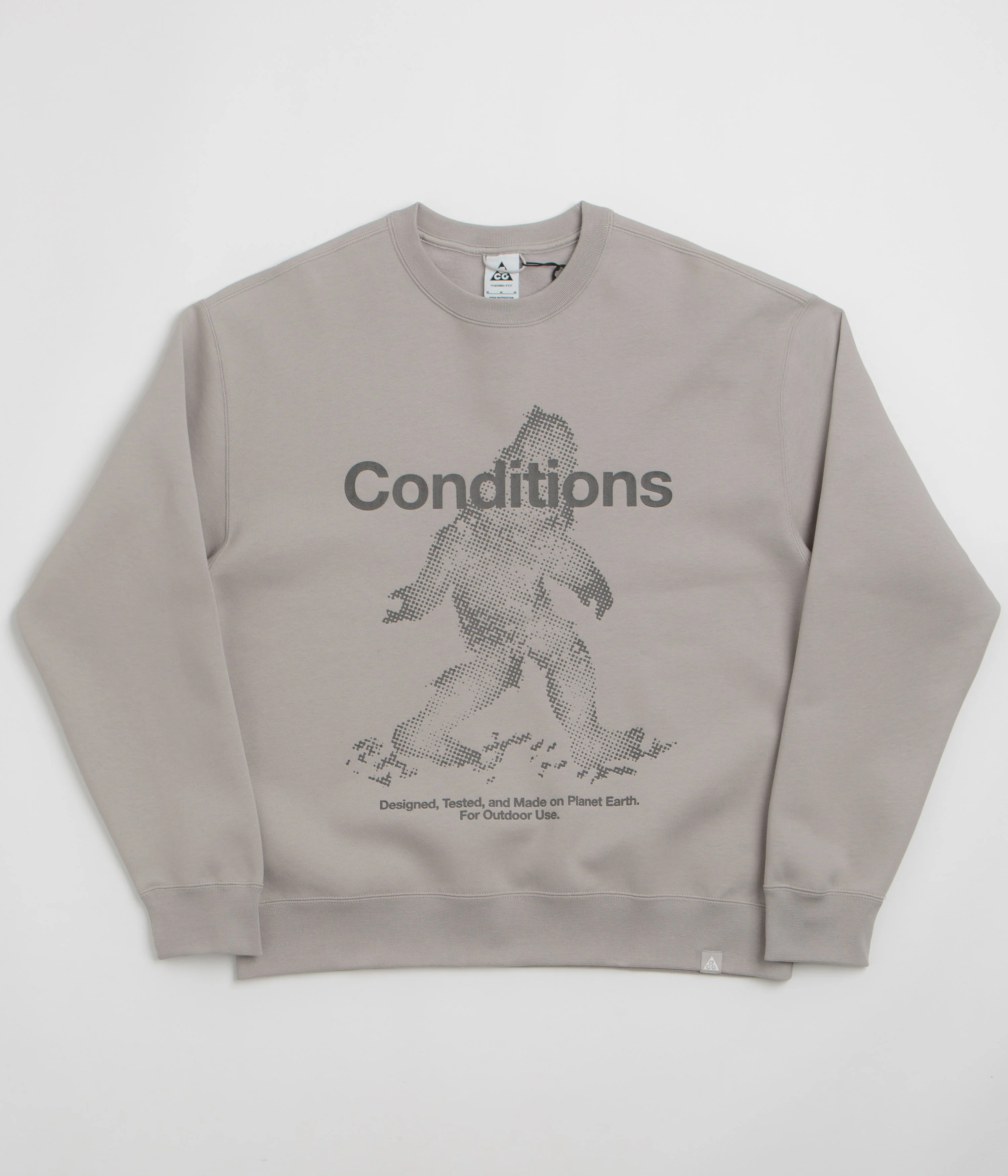 Nike ACG Tuff Fleece Crewneck Sweatshirt - College Grey