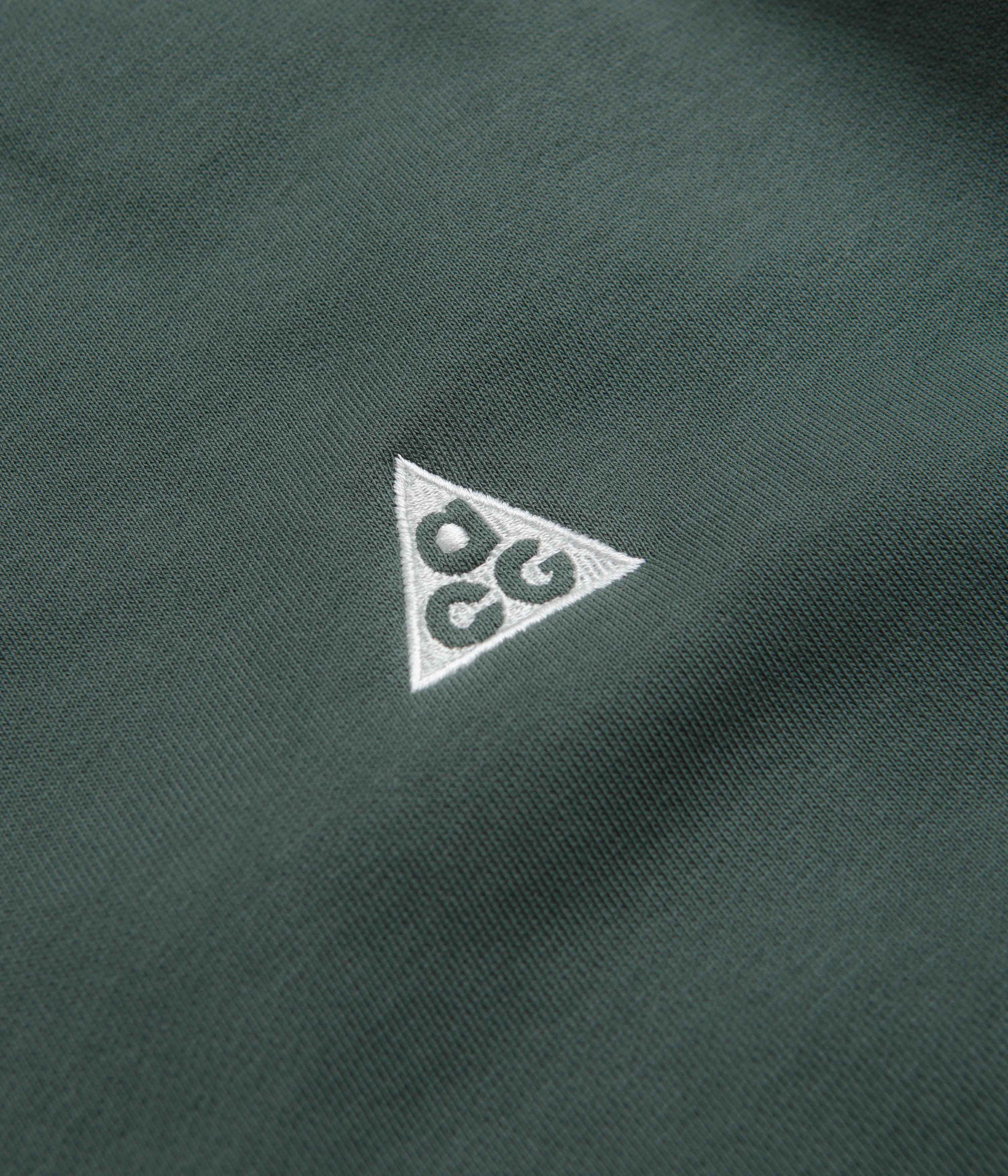 Nike ACG Tuff Fleece Crewneck Sweatshirt - Vintage Green / Vintage Green / Summit White - Image 3