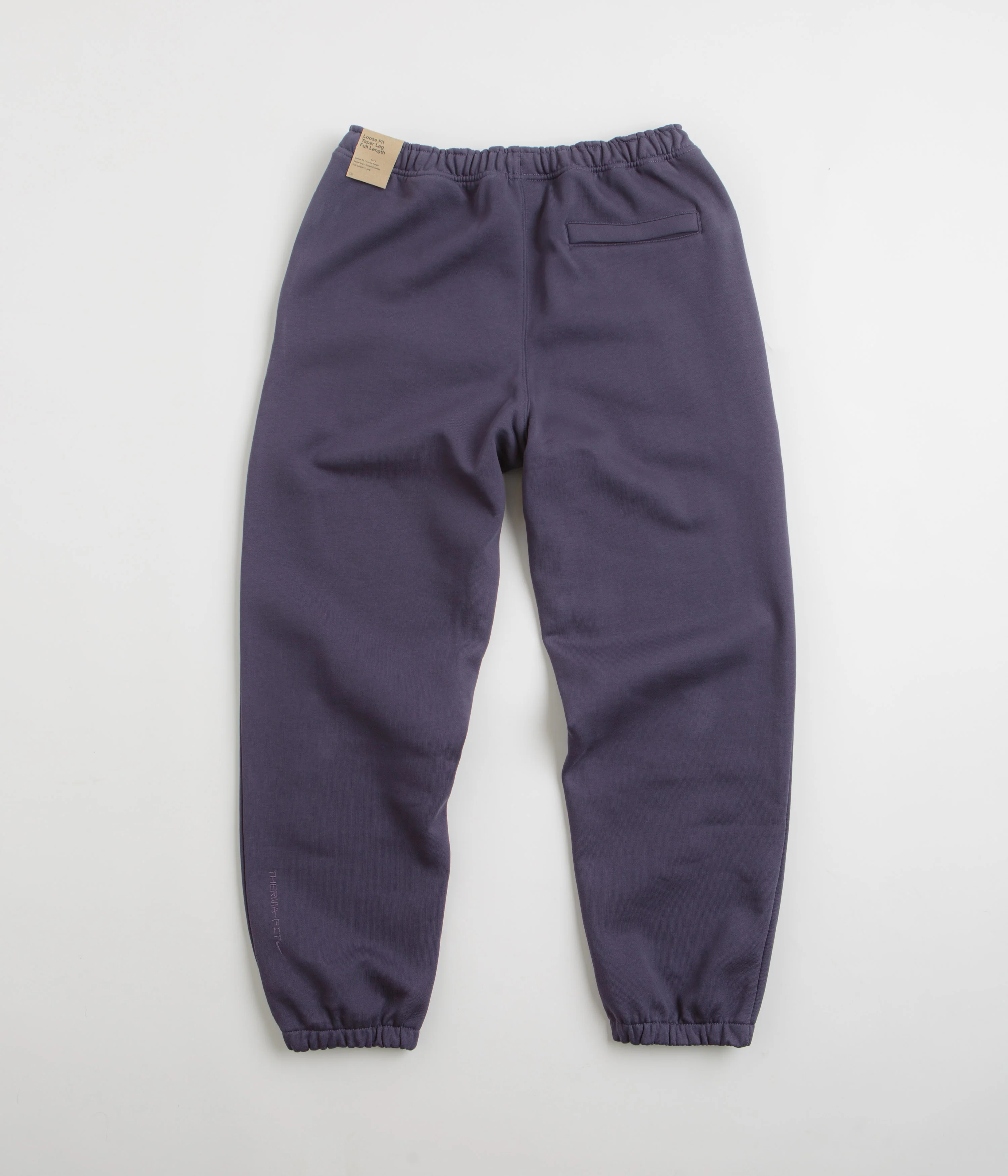 Nike ACG Tuff Fleece Lungs Pants - Dark Raisin / Safety Orange / Summit White - Image 3