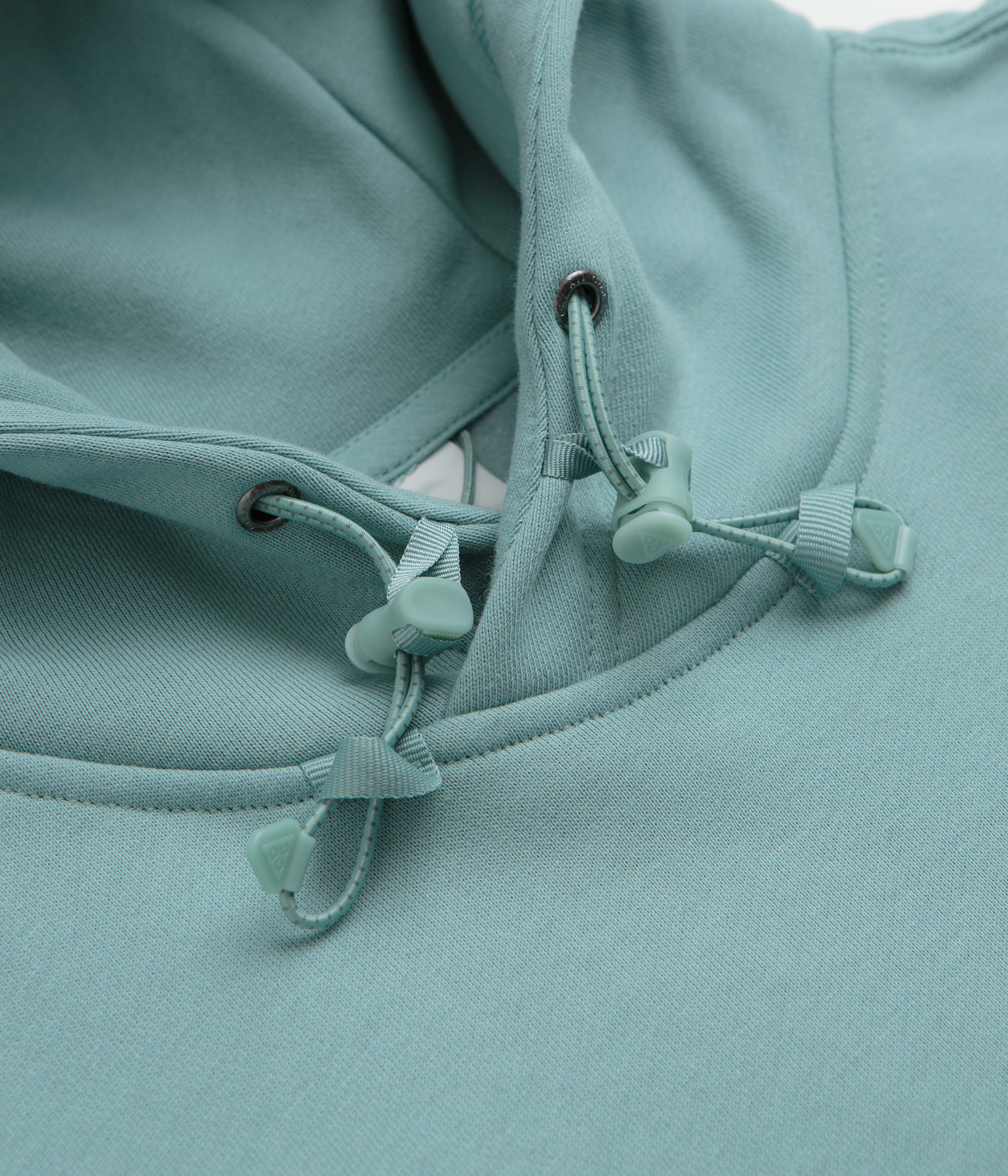 Nike ACG Tuff Fleece Triangle Hoodie - Cannon / Clay Green / Summit White - Image 5