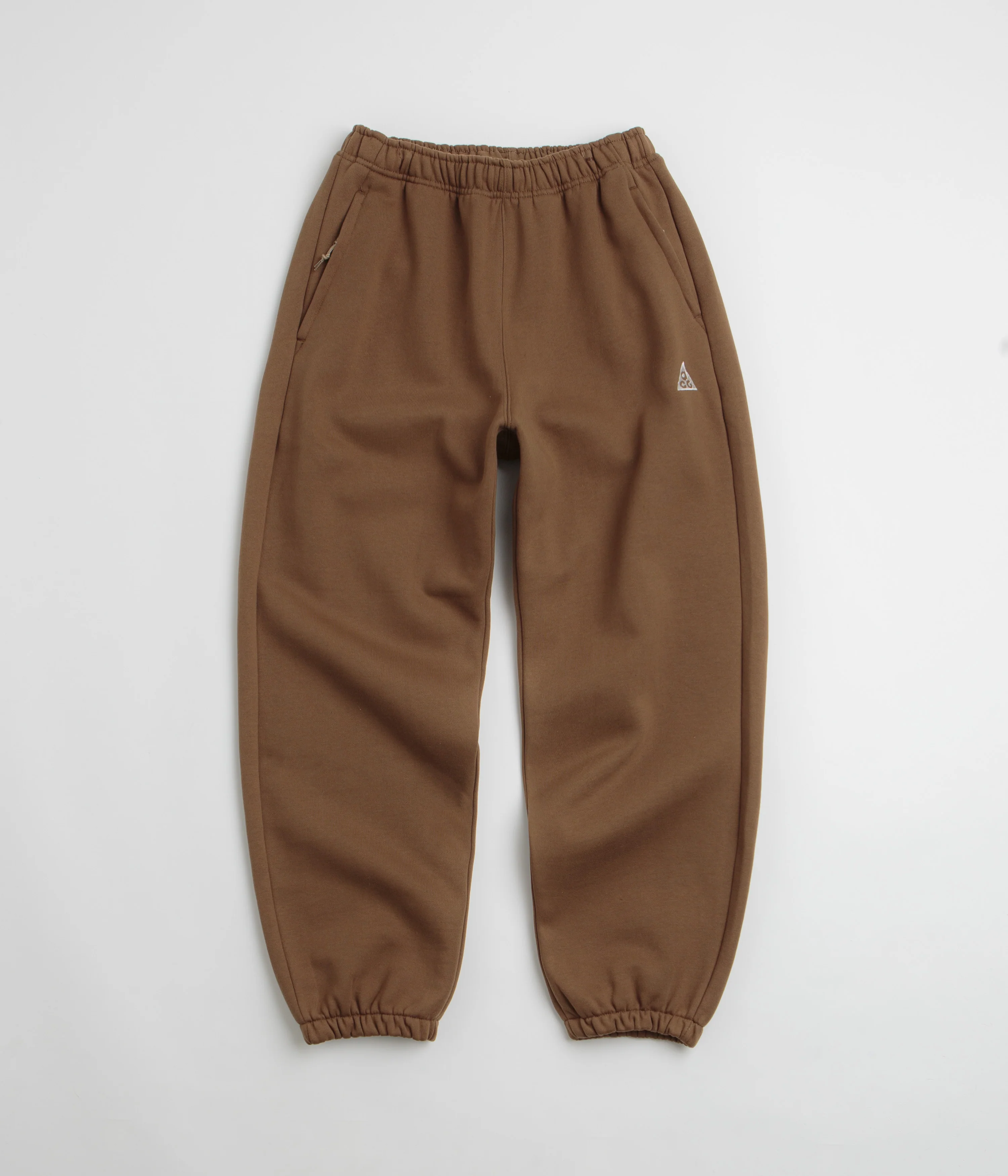 Nike ACG Tuff Fleece Triangle Pants - Mosswood Brown / Summit White
