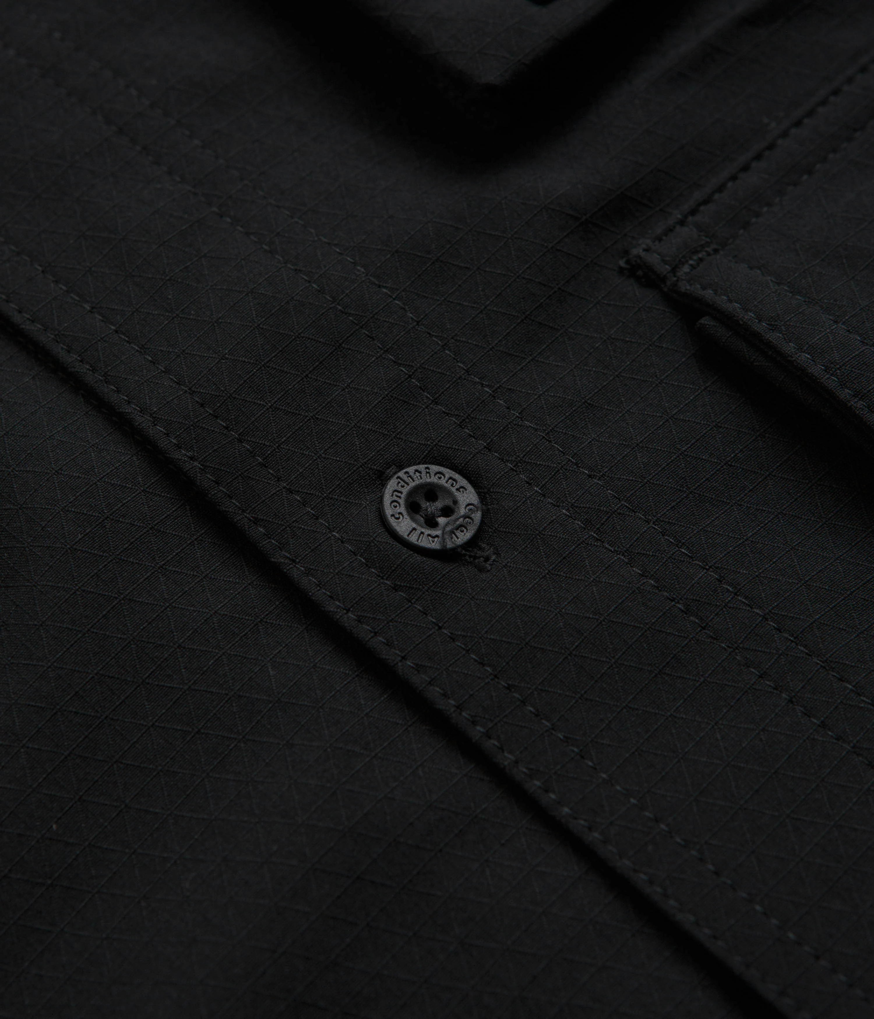 Nike ACG UV Devastation Trail Shirt - Black / Summit White - Image 7