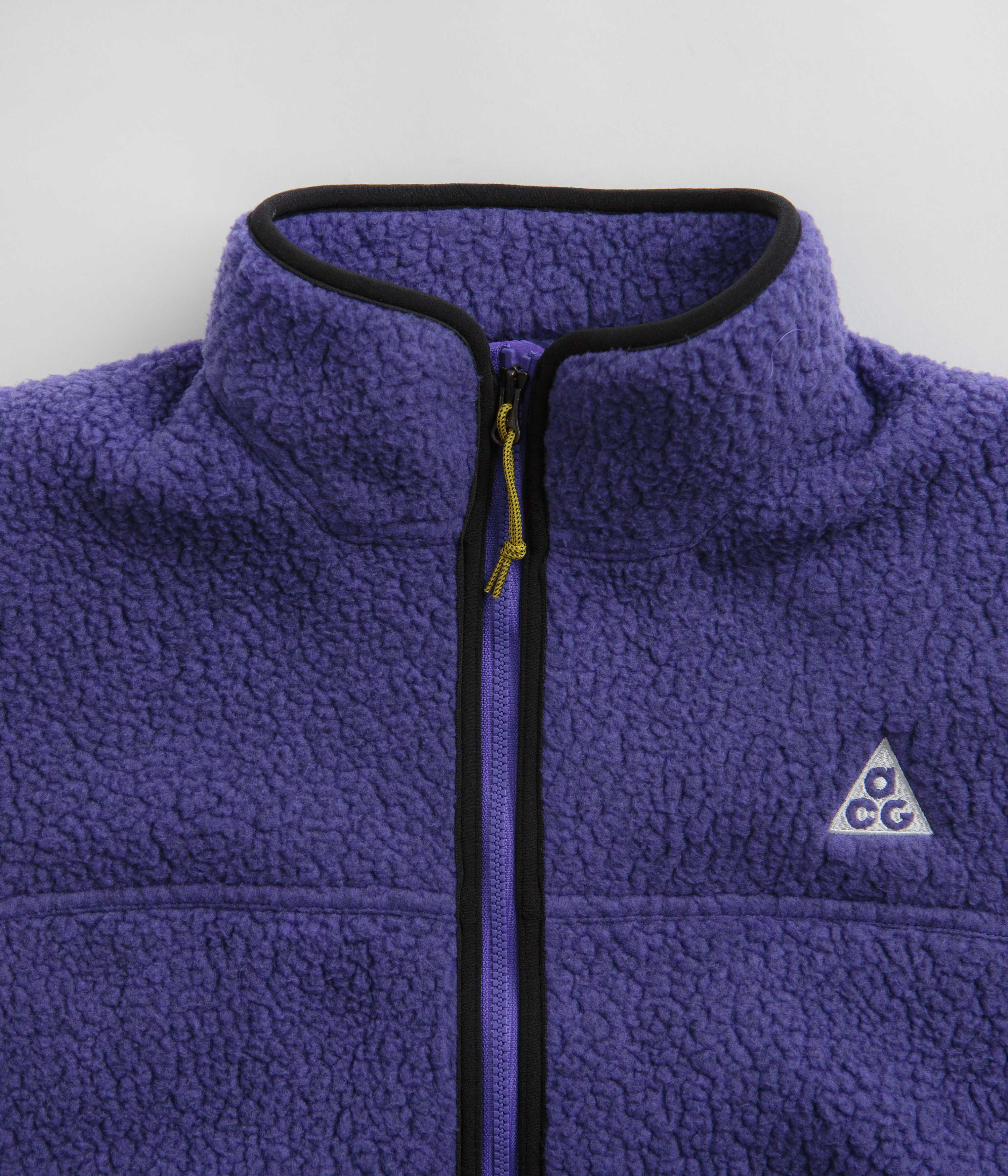 Nike ACG Womens Arctic Wolf Fleece Vest - Persian Violet / Black / Summit White - Image 5