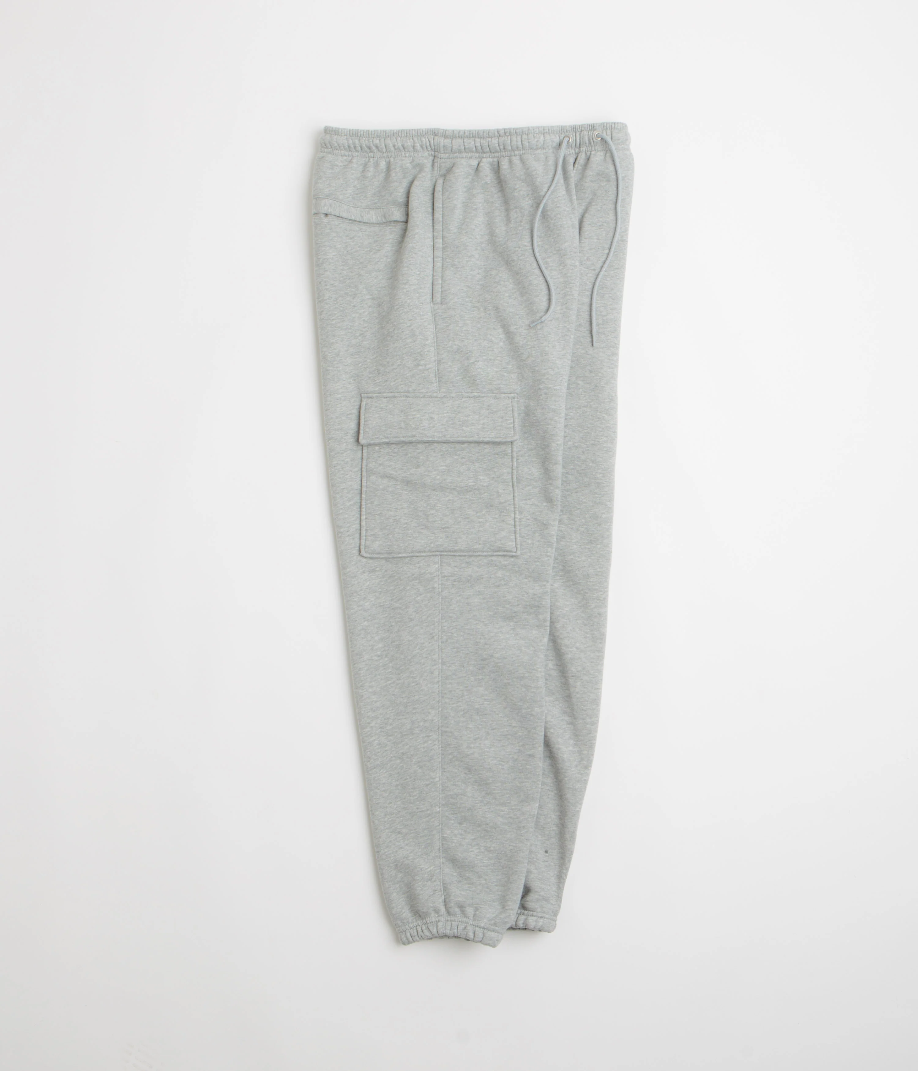 Nike Club Cargo Pants - Dark Grey Heather / Light Smoke Grey / White - Image 2