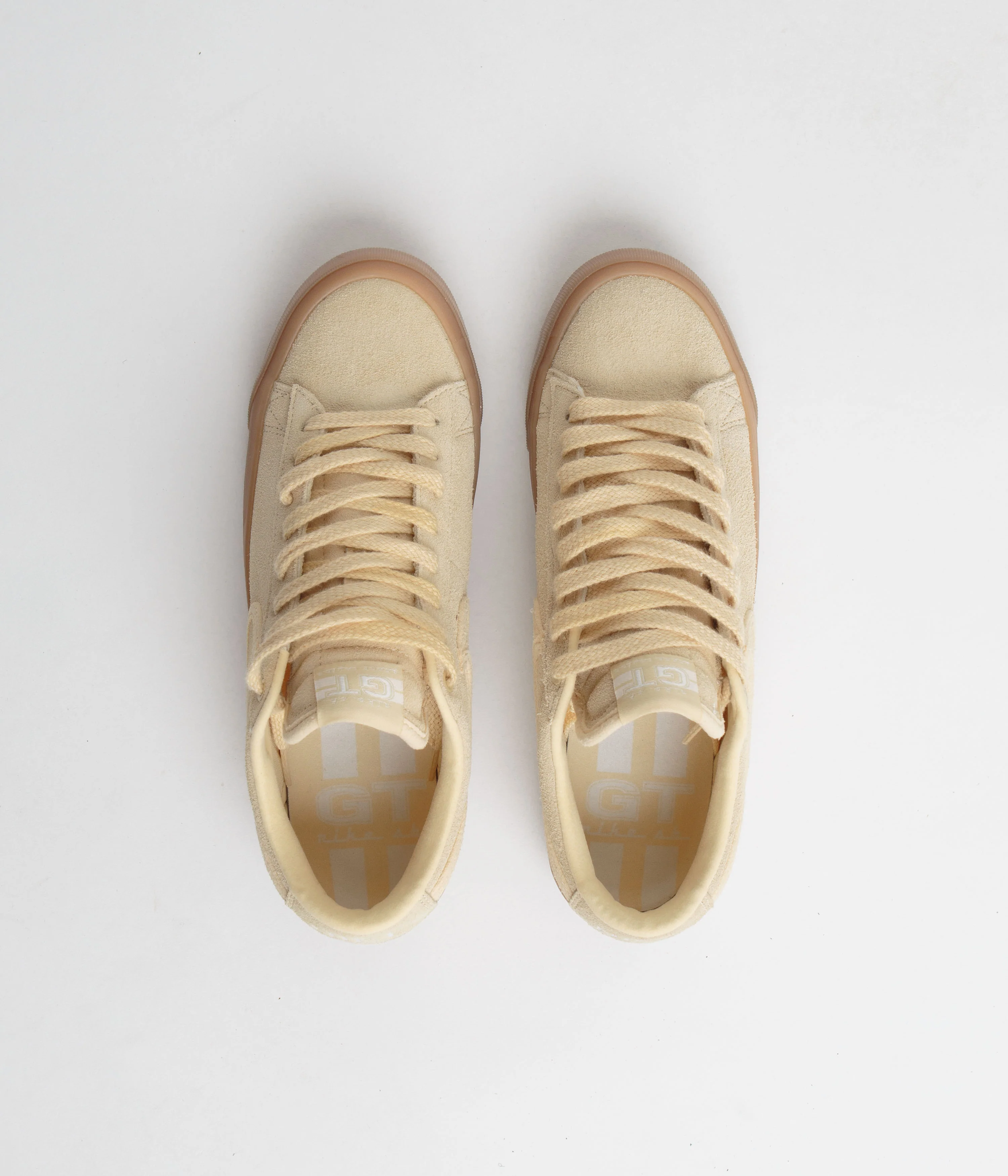 Nike SB Blazer Low Pro GT Premium Shoes - Pale Vanilla / Pale Vanilla - Pale Vanilla - Image 7