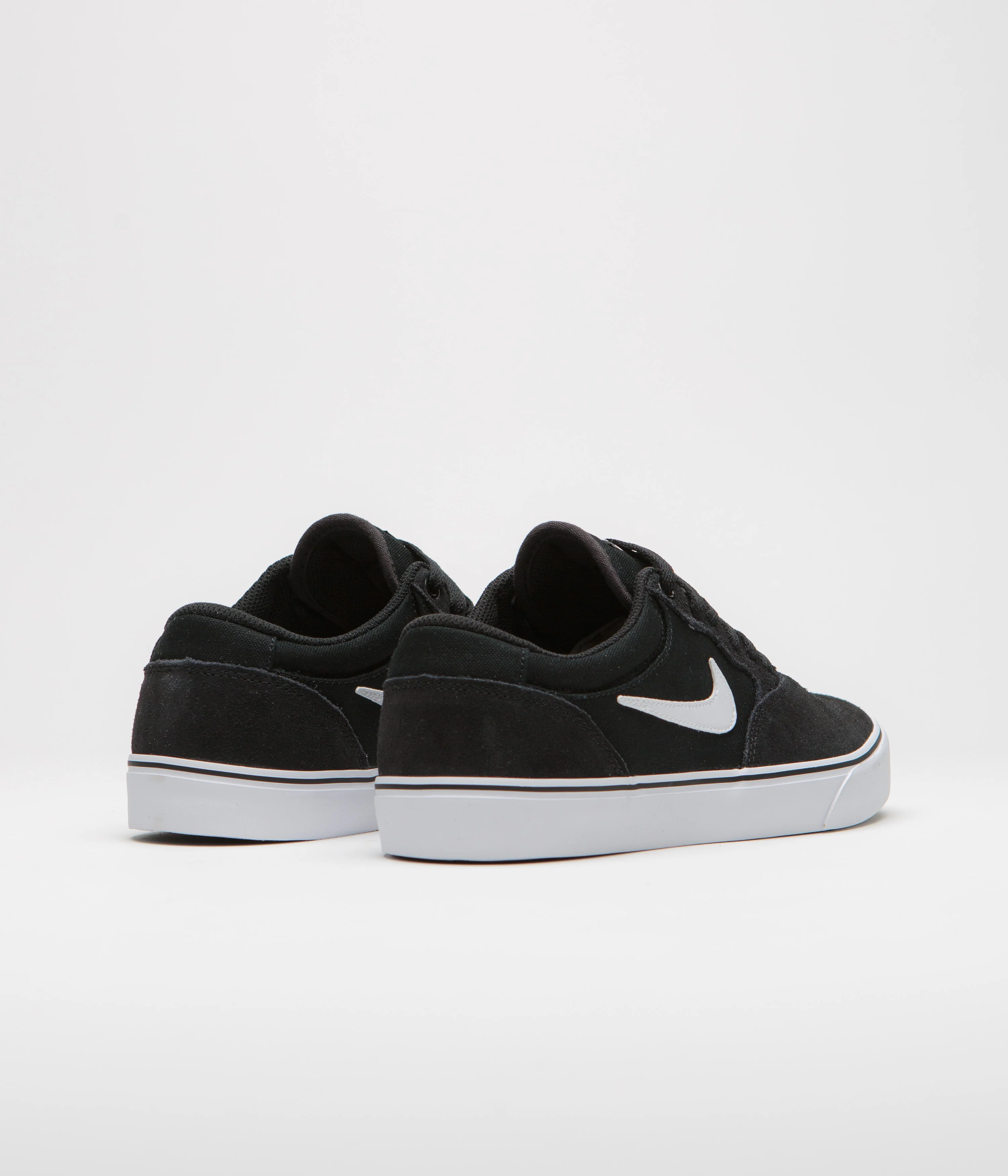 Nike SB Chron 2 Shoes - Black / White - Black - Image 5