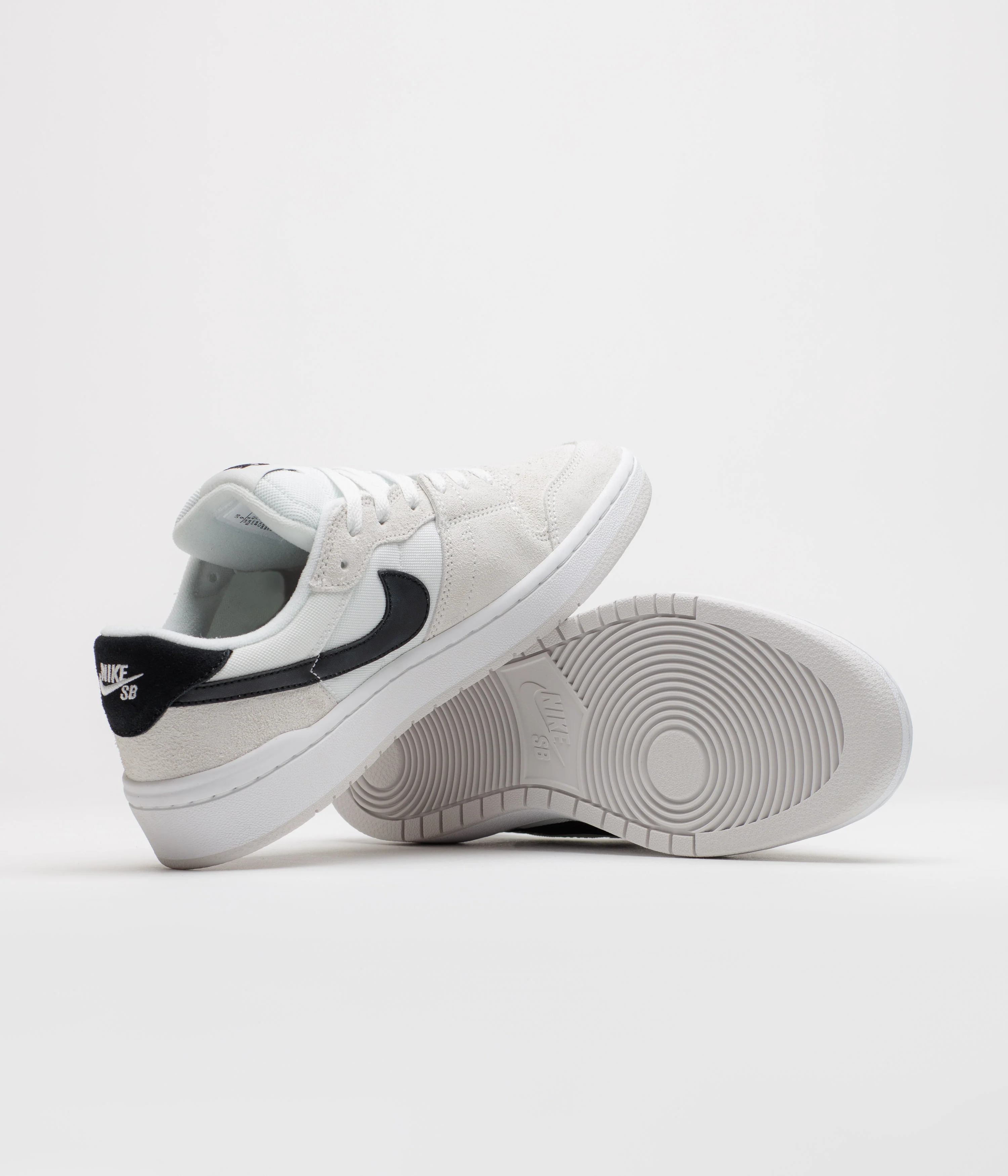 Nike SB Code 58 Shoes - White / Black - Summit White - Black - Image 5