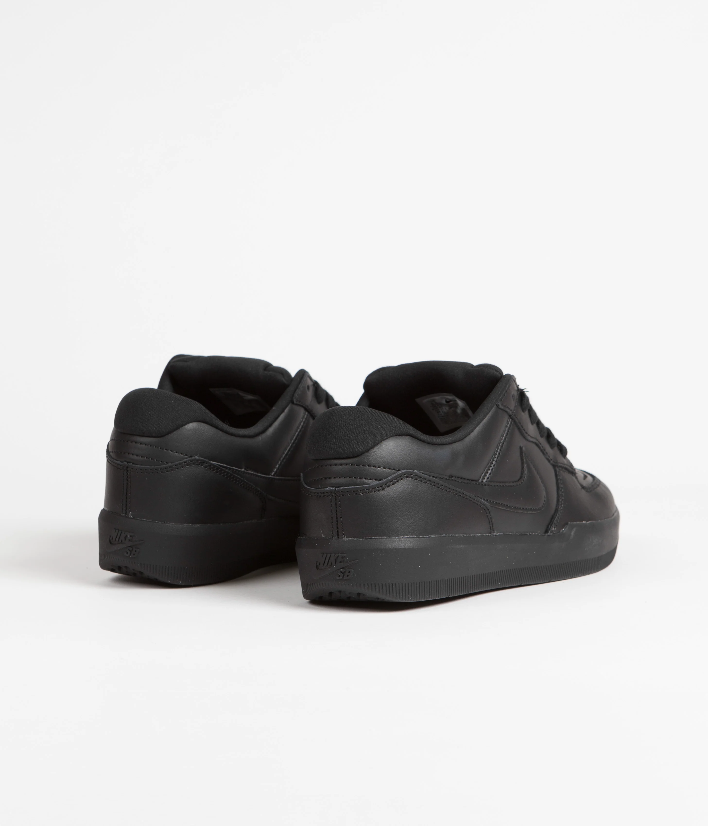 Nike SB Force 58 Premium Shoes - Black / Black - Black - Black - Image 4