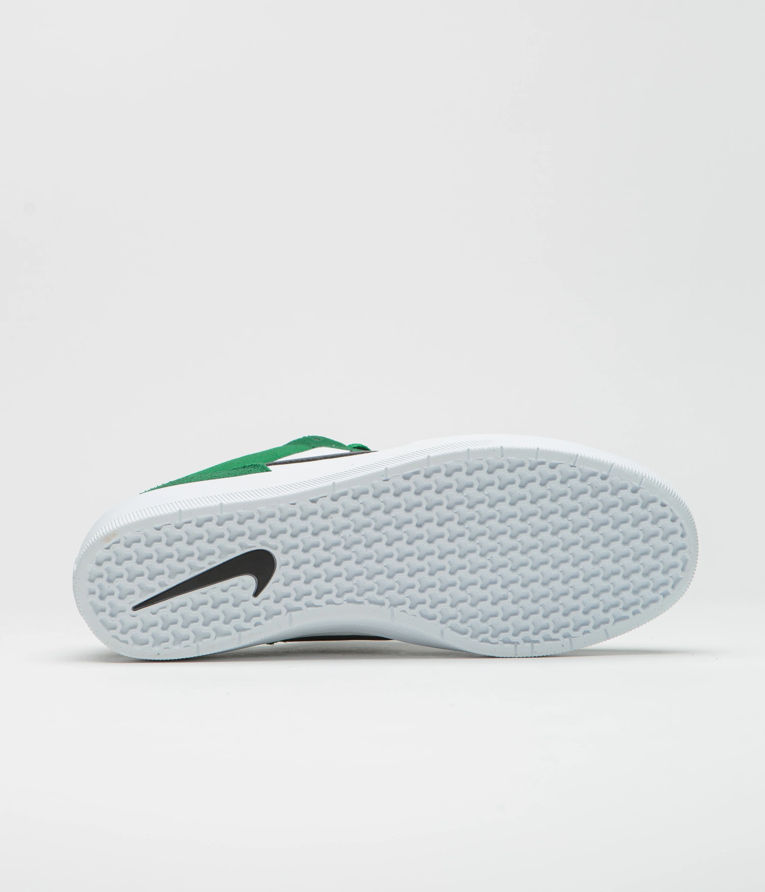 Nike SB Force 58 Shoes - Pine Green / Black - White - White - Image 6