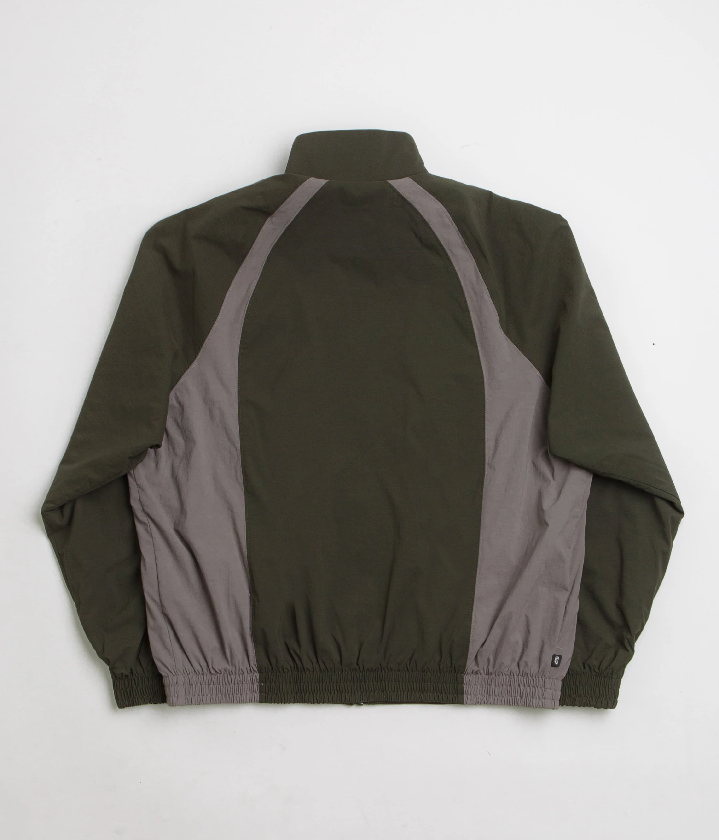 Nike SB Full Zip Woven Jacket - Sequoia / Cave Stone / White - Image 3