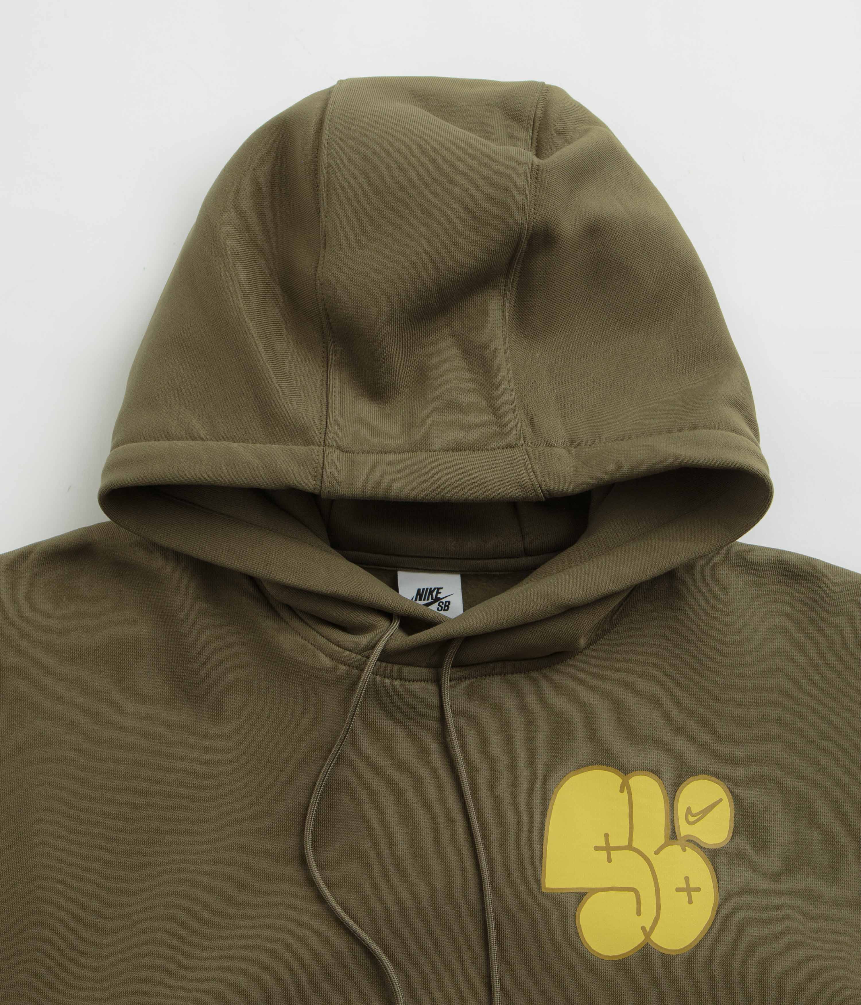 Nike SB Graff Hoodie - Medium Olive - Image 2
