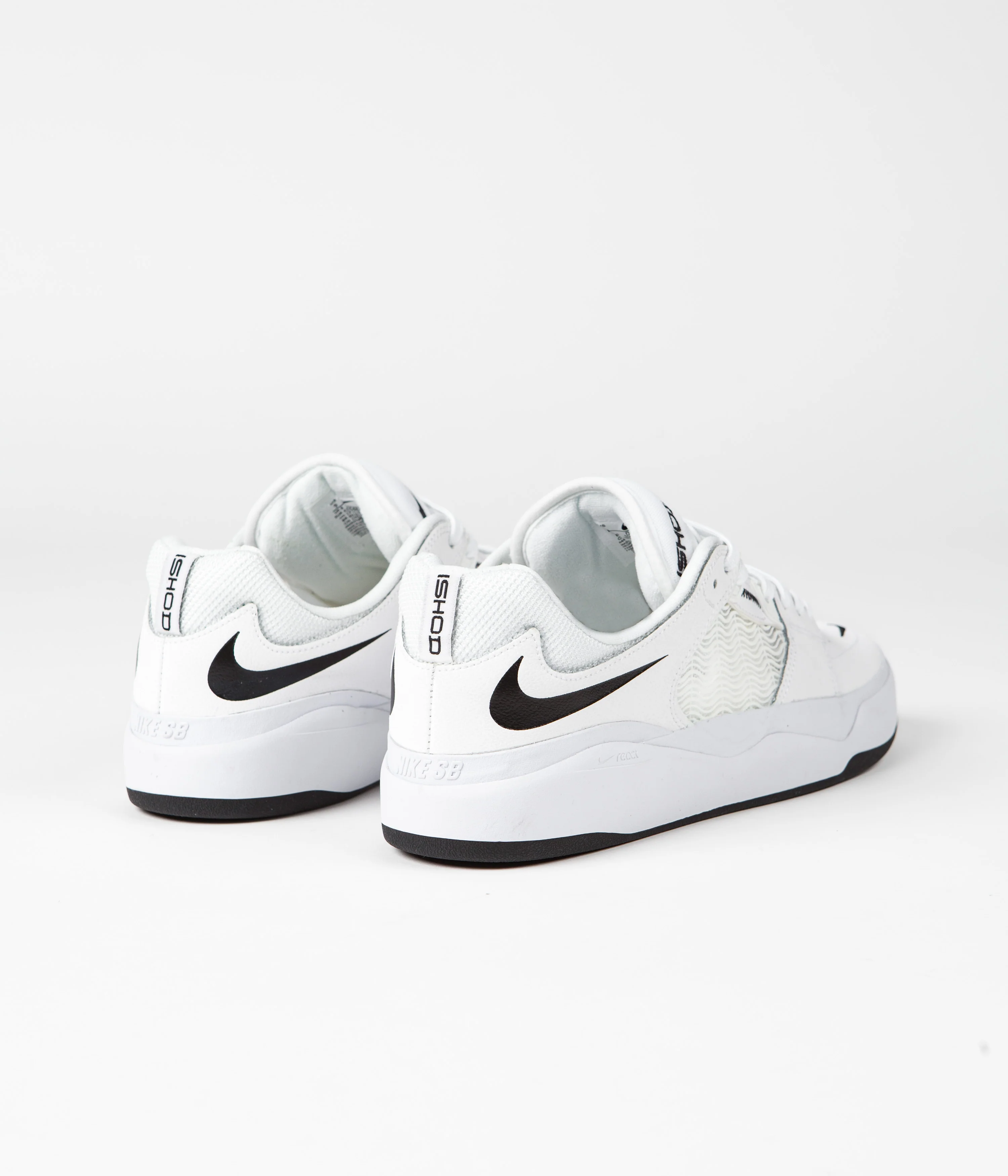 Nike SB Ishod Premium Shoes - White / Black - White - Black - Image 4