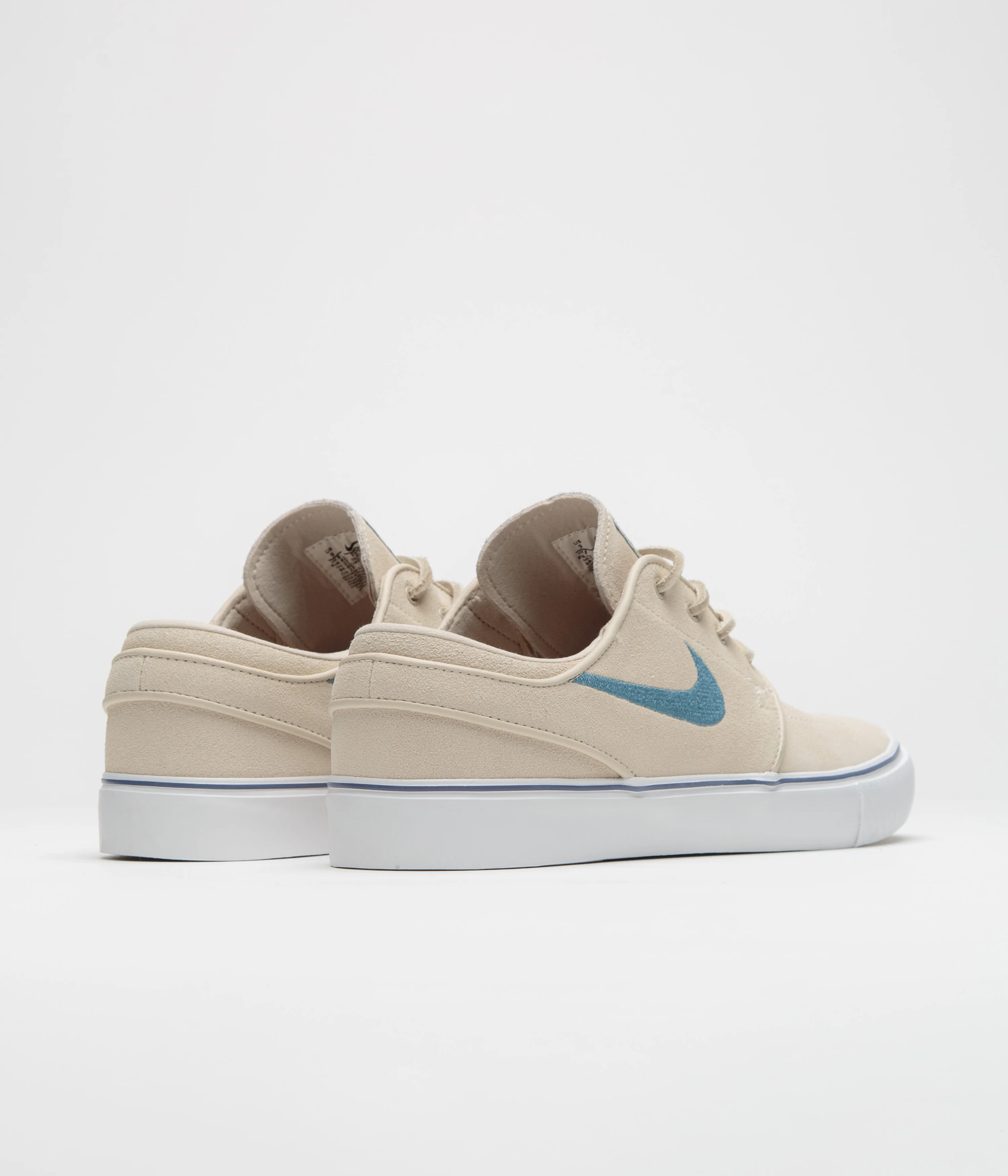 Nike SB Janoski OG+ Shoes - Sanddrift / Smokey Blue - Thunder Blue - Image 5