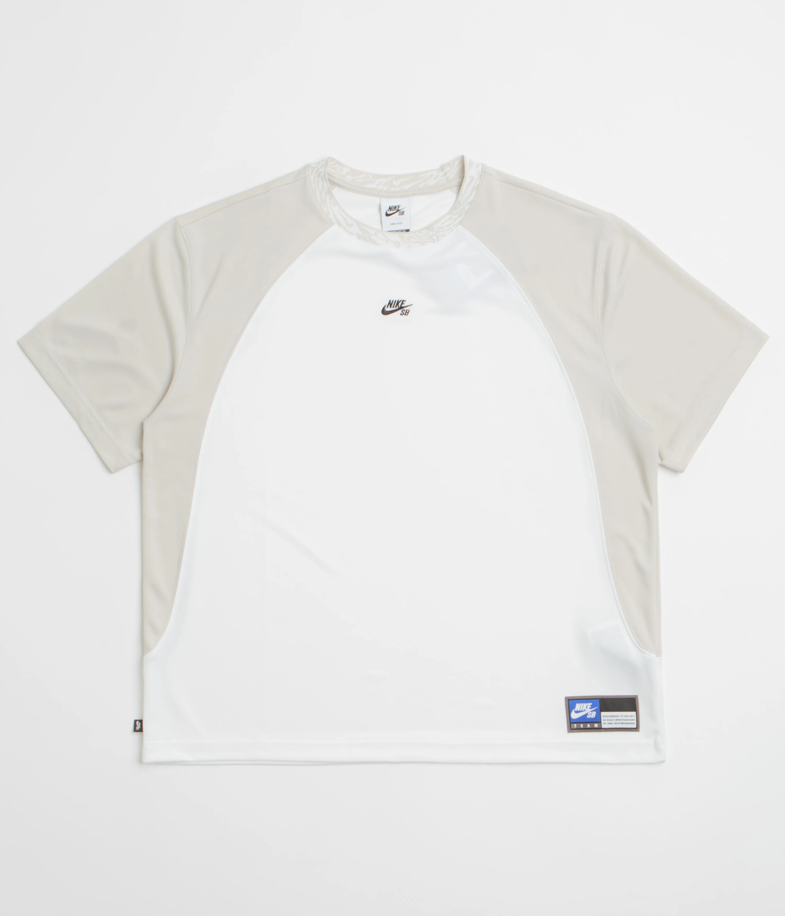 Nike SB Knit Jersey - White / Light Bone / Black